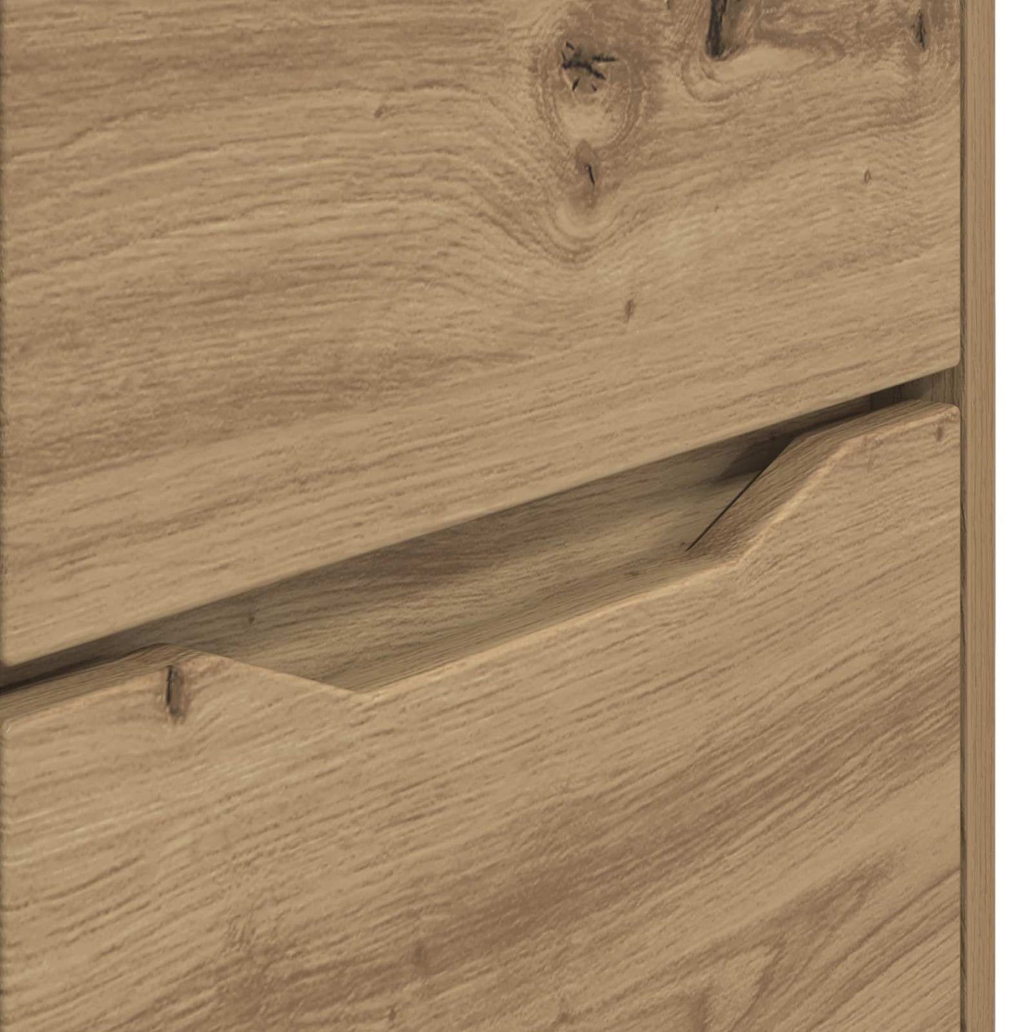 Storage Cabinet 60 x 48 x 57 cm Engineered Wood Artisan Oak