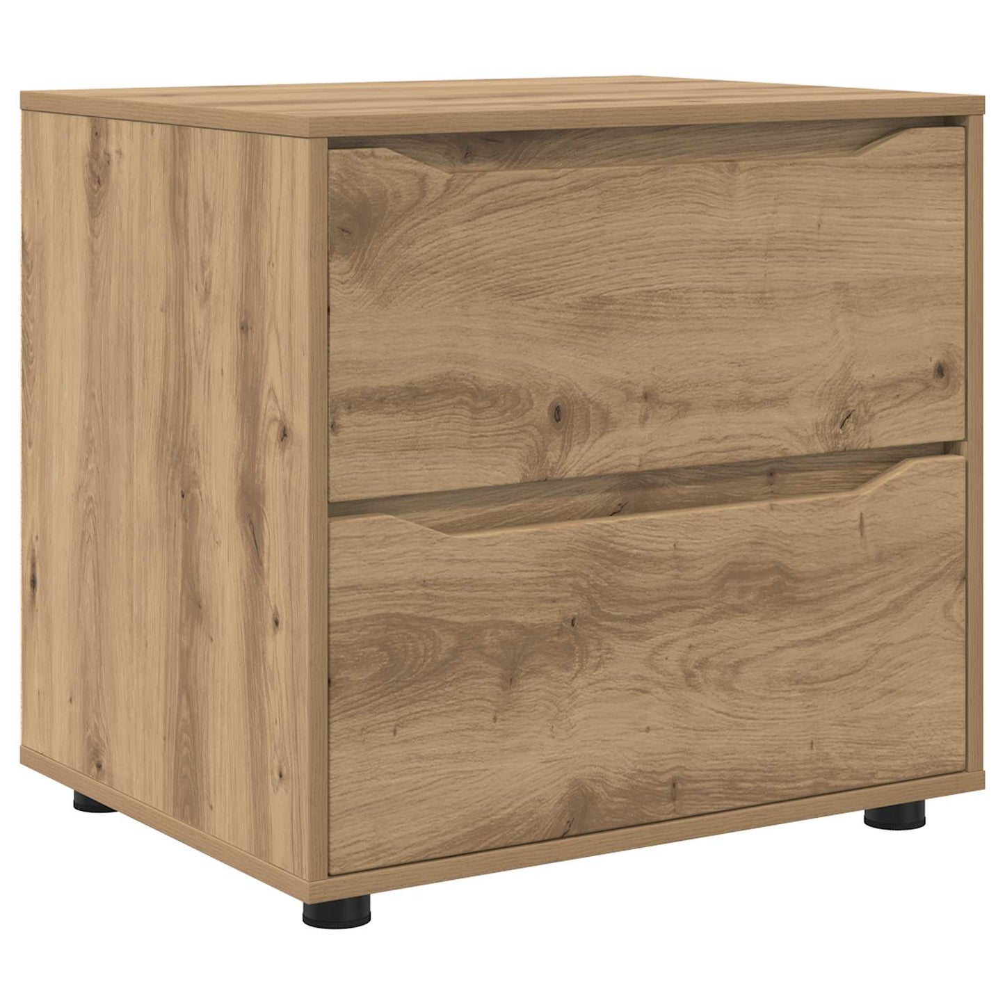 Storage Cabinet 60 x 48 x 57 cm Engineered Wood Artisan Oak
