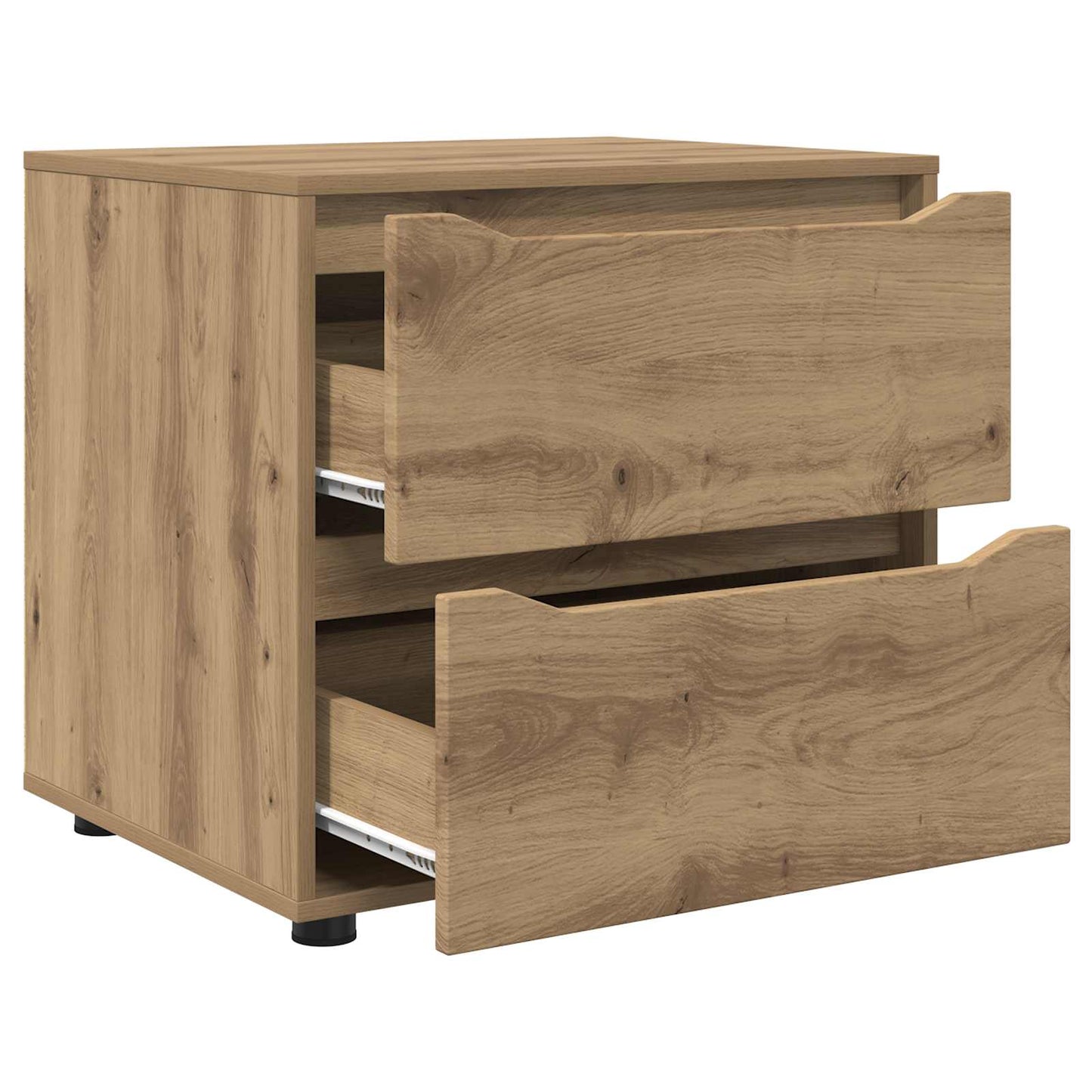 Storage Cabinet 60 x 48 x 57 cm Engineered Wood Artisan Oak