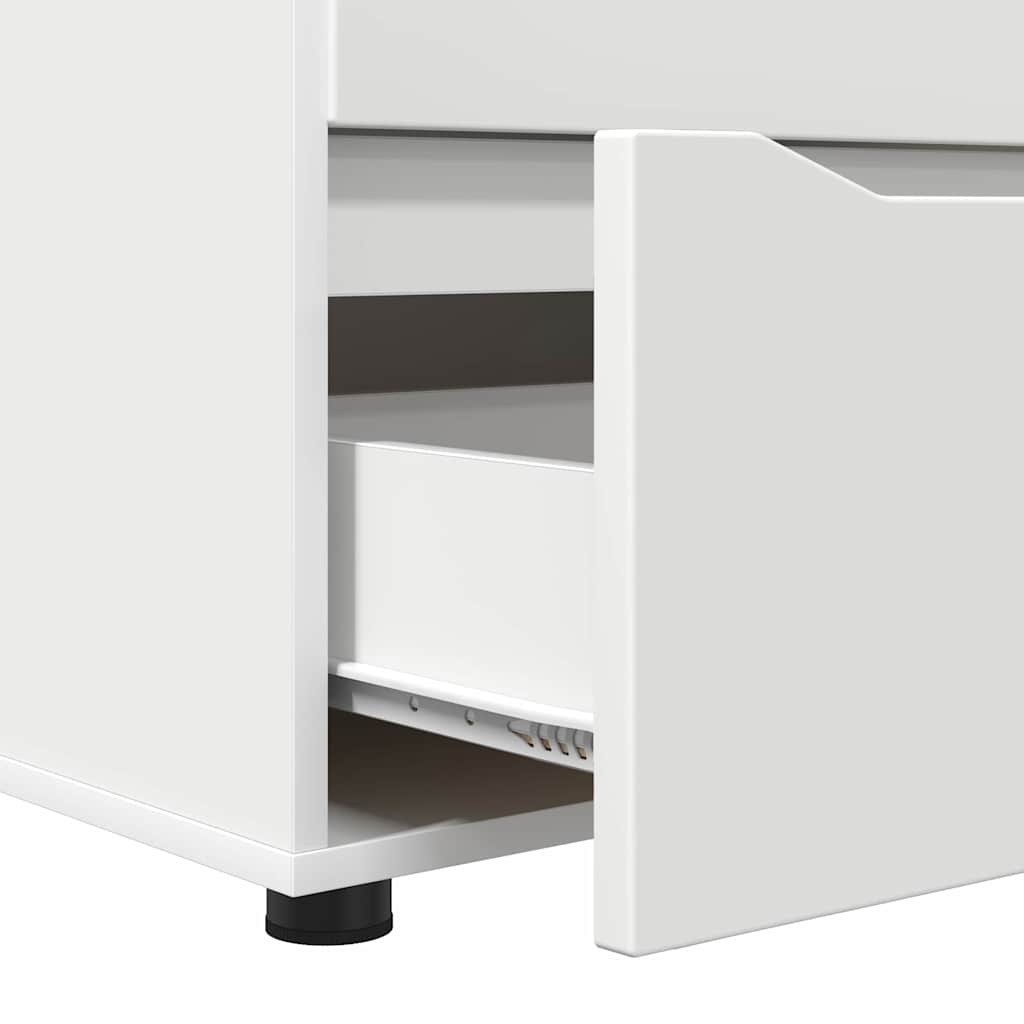 Storage Cabinet White 40 x 48 x 57 cm Engineered Wood