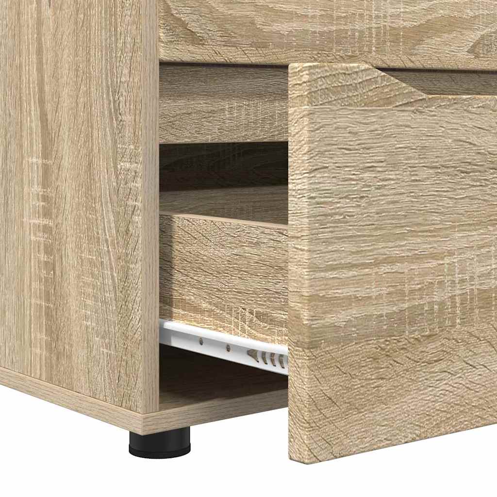 Storage Cabinet Sonoma Oak 40 x 48 x 57 cm Engineered Wood