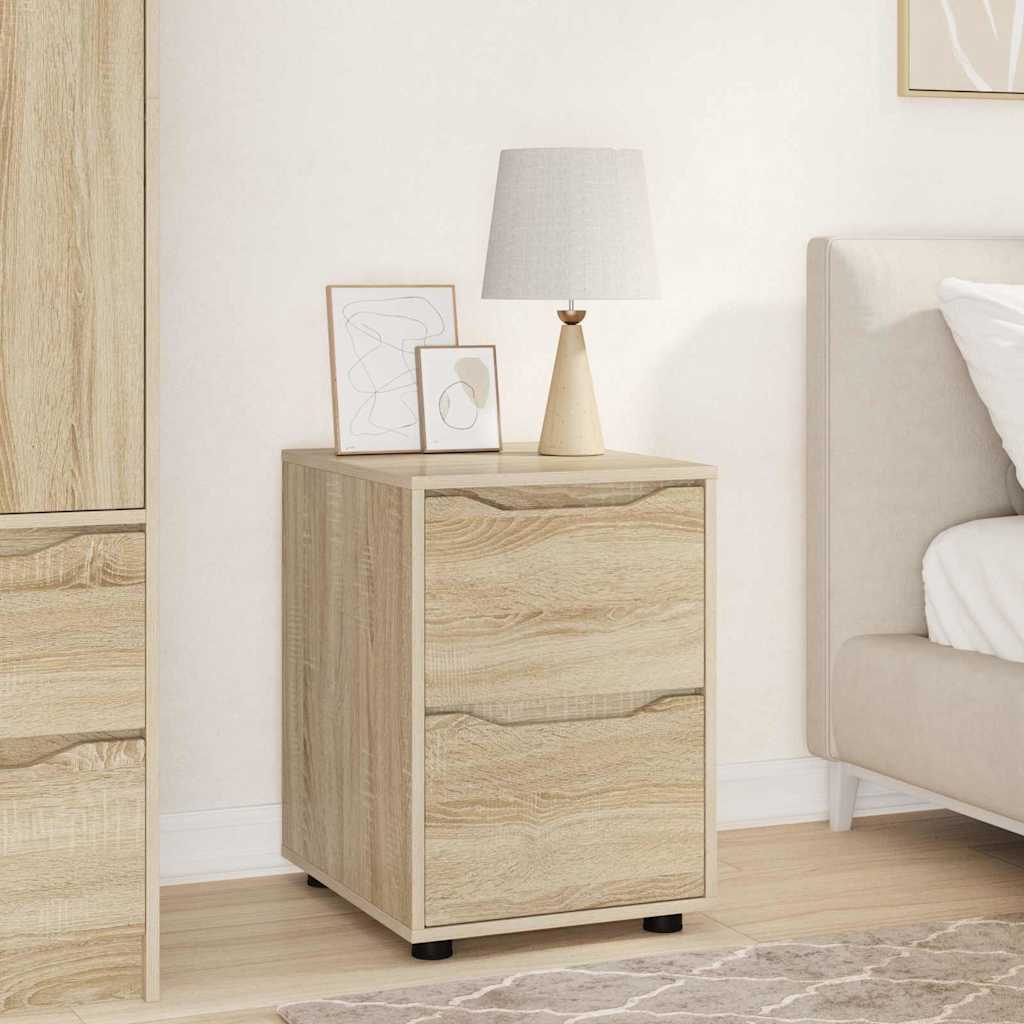Storage Cabinet Sonoma Oak 40 x 48 x 57 cm Engineered Wood