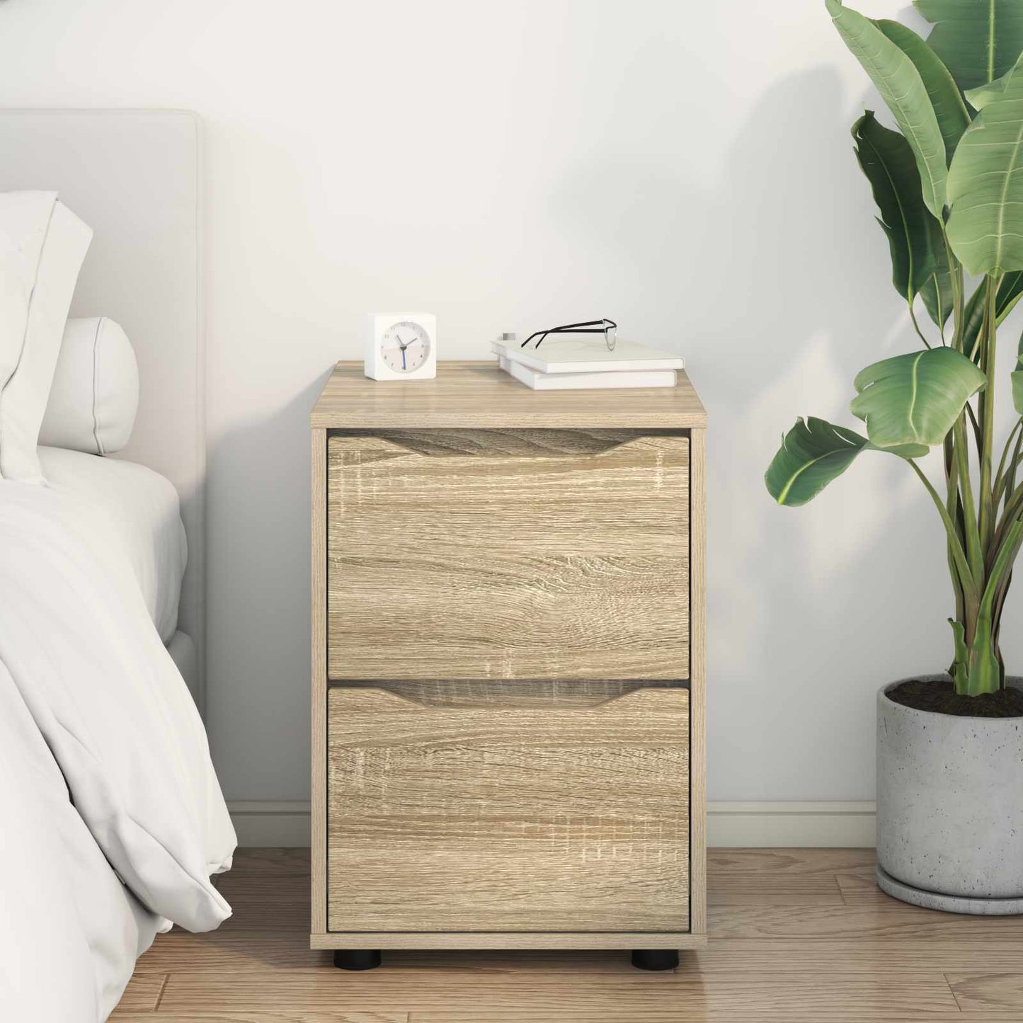 Storage Cabinet Sonoma Oak 40 x 48 x 57 cm Engineered Wood