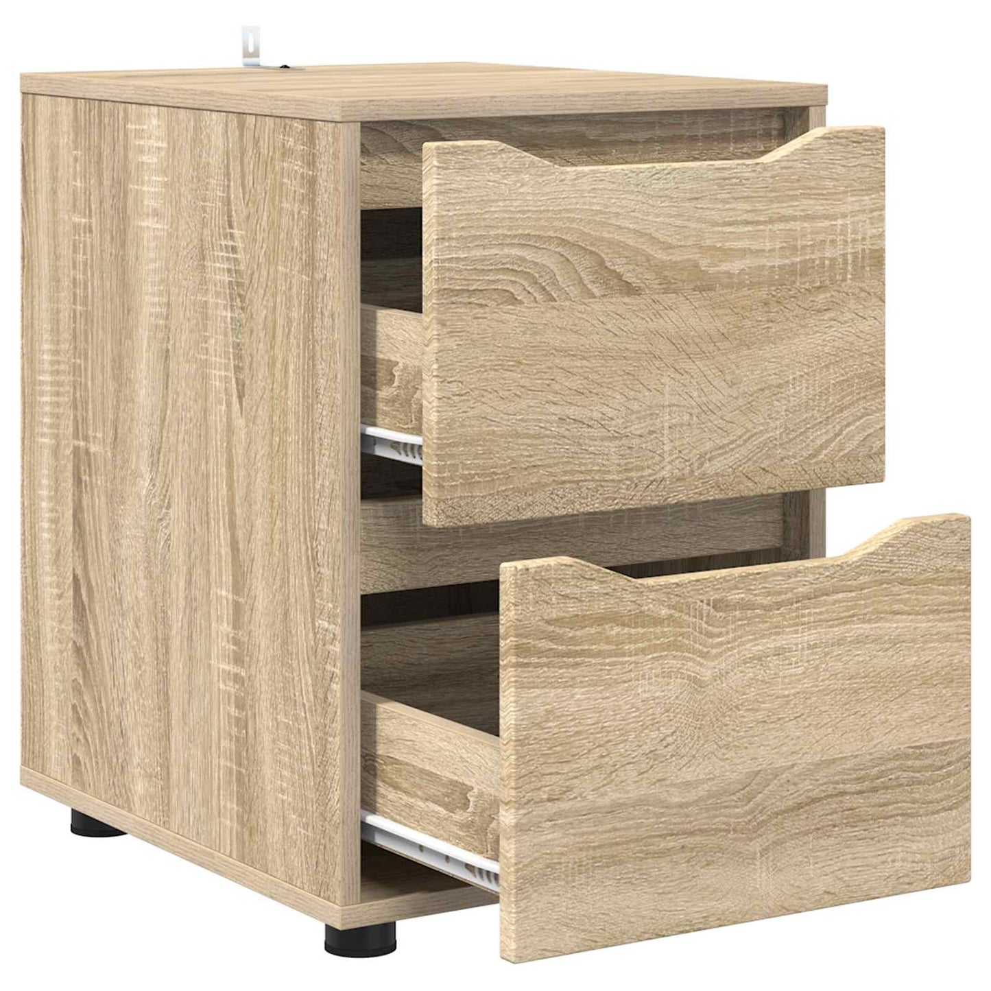 Storage Cabinet Sonoma Oak 40 x 48 x 57 cm Engineered Wood