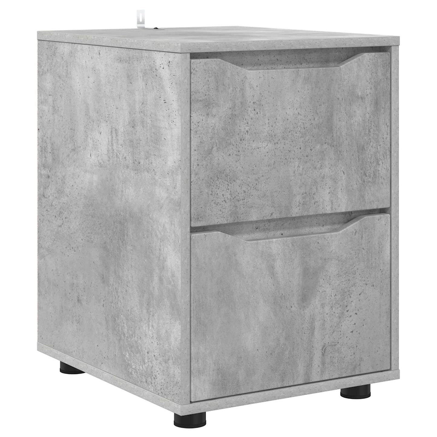 Storage Cabinet Concrete Grey 40 x 48 x 57 cm Engineered Wood