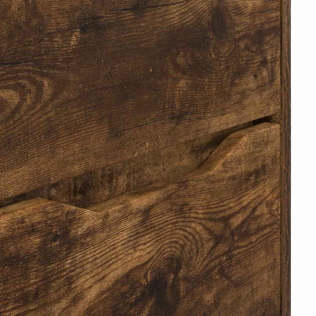 Storage Cabinet Smoked Oak 40 x 48 x 57 cm Engineered Wood