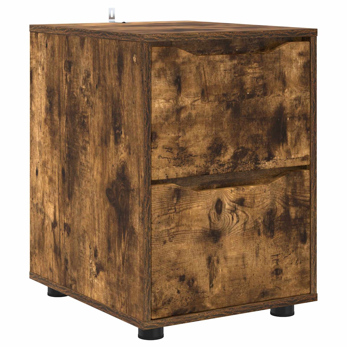 Storage Cabinet Smoked Oak 40 x 48 x 57 cm Engineered Wood