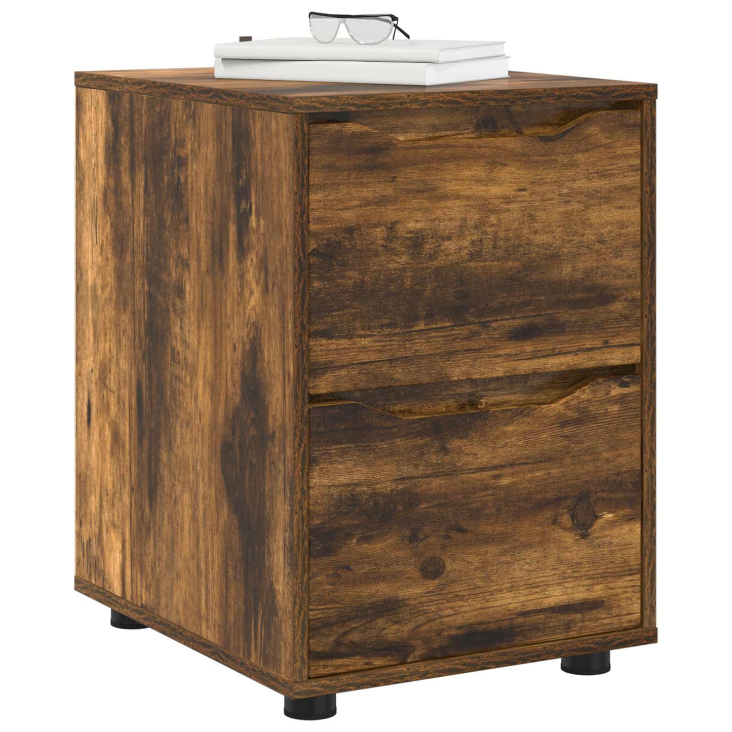 Storage Cabinet Smoked Oak 40 x 48 x 57 cm Engineered Wood