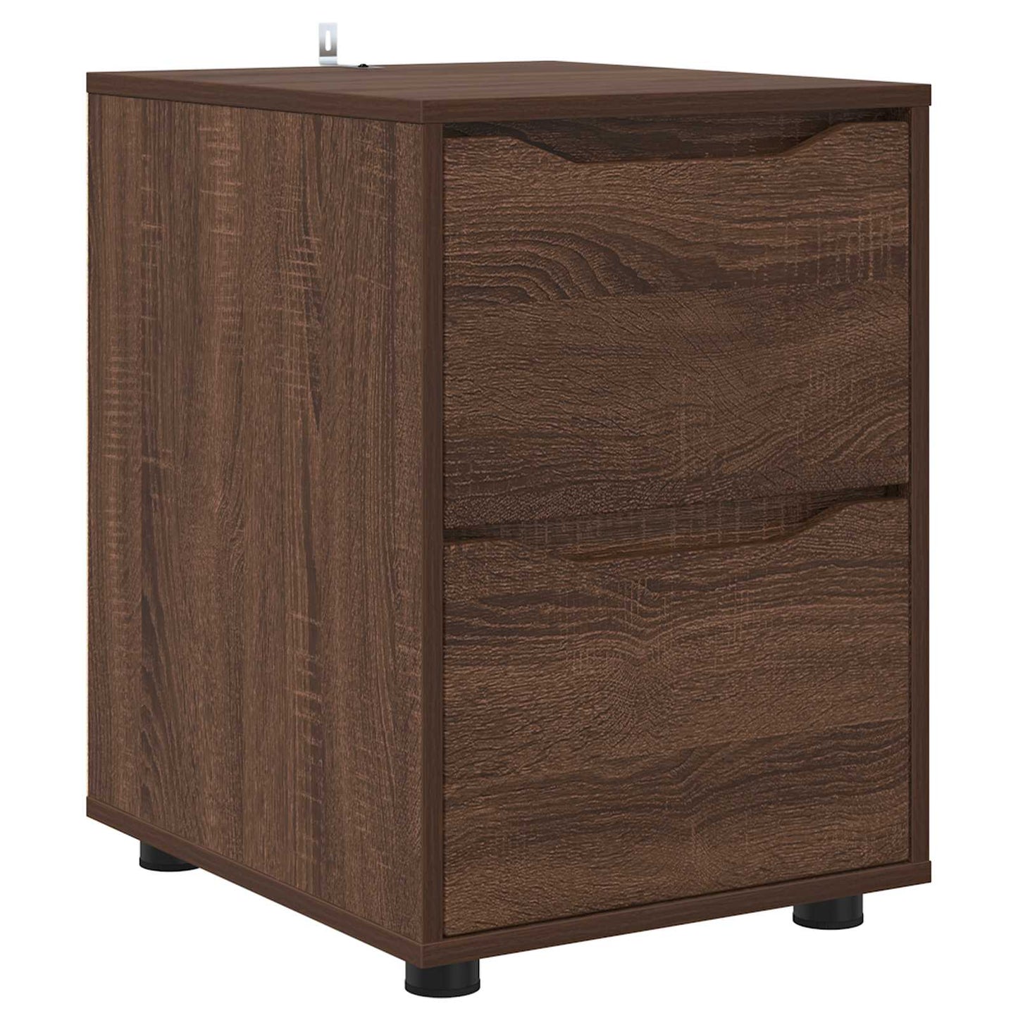 Storage Cabinet Brown Oak 40 x 48 x 57 cm Engineered Wood