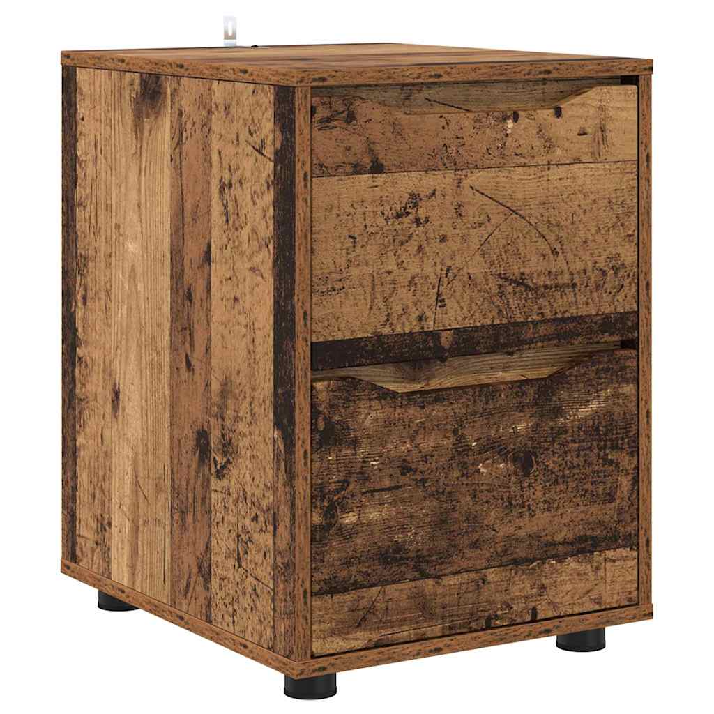 Storage Cabinet Old Wood 40 x 48 x 57 cm Engineered Wood