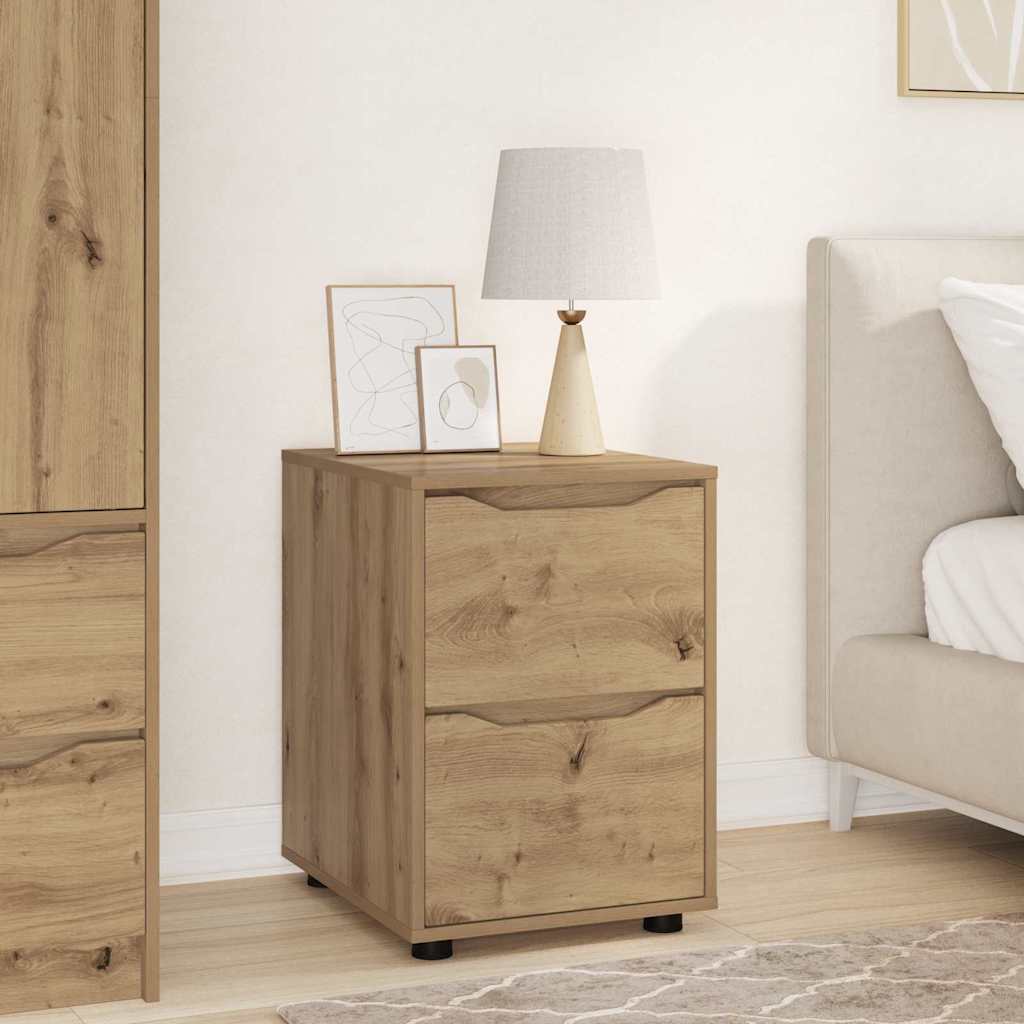 Storage Cabinet Artisan Oak 40 x 48 x 57 cm Engineered Wood
