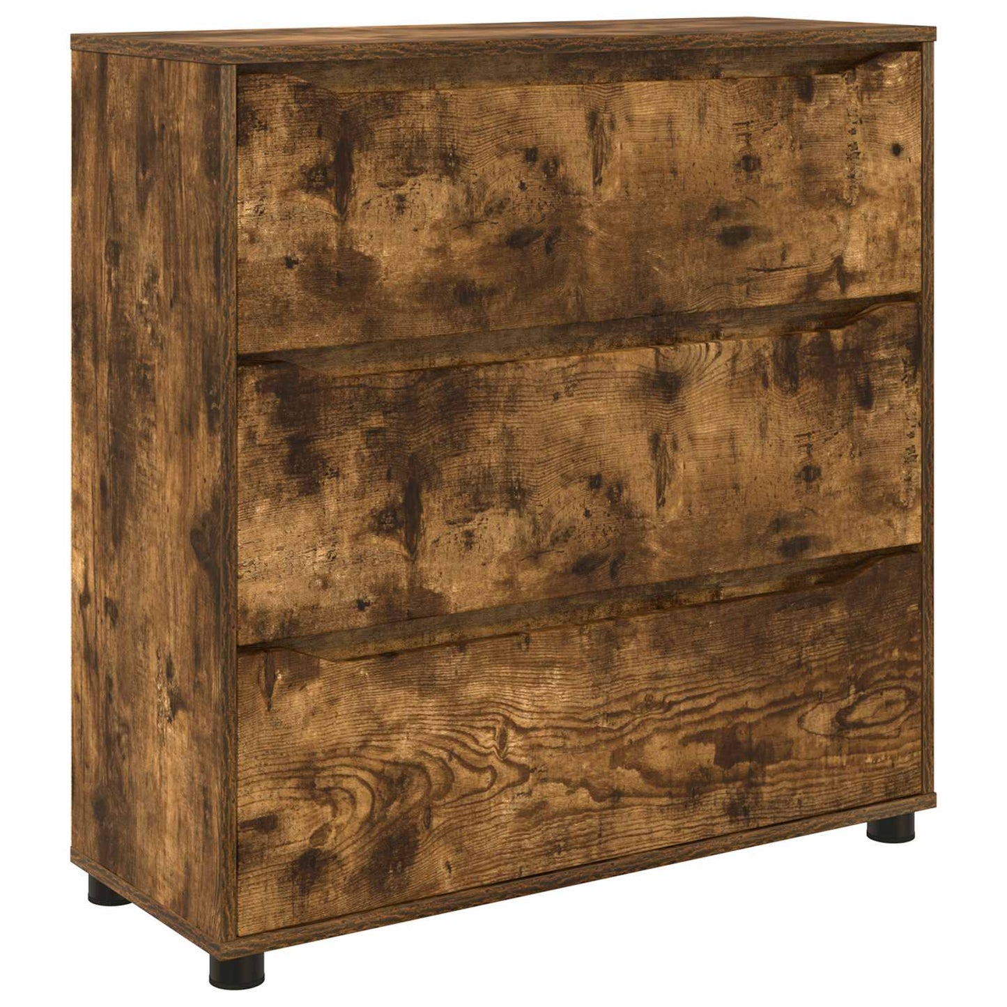 Storage Cabinet Smoked Oak 80 x 31 x 81 cm Engineered Wood