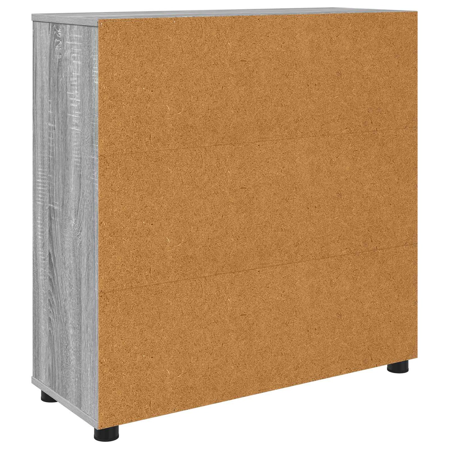 Storage Cabinet Grey Sonoma 80 x 31 x 81 cm Engineered Wood