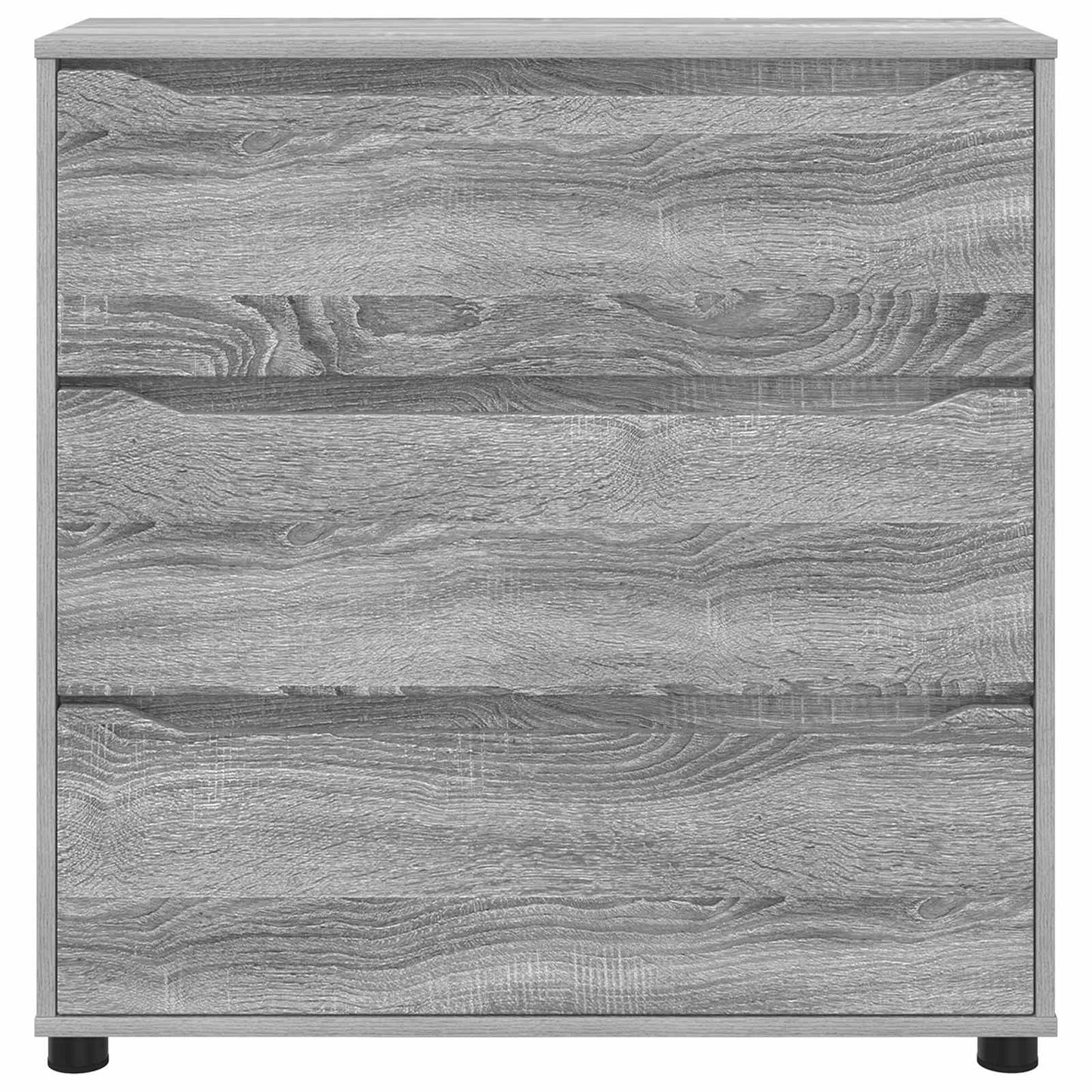 Storage Cabinet Grey Sonoma 80 x 31 x 81 cm Engineered Wood