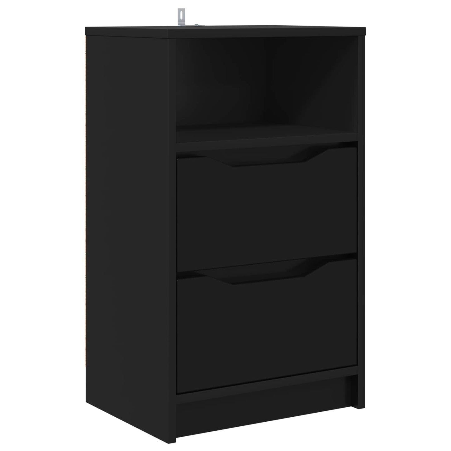 Bedside Table Black 40 x 30 x 467 cm Engineered Wood