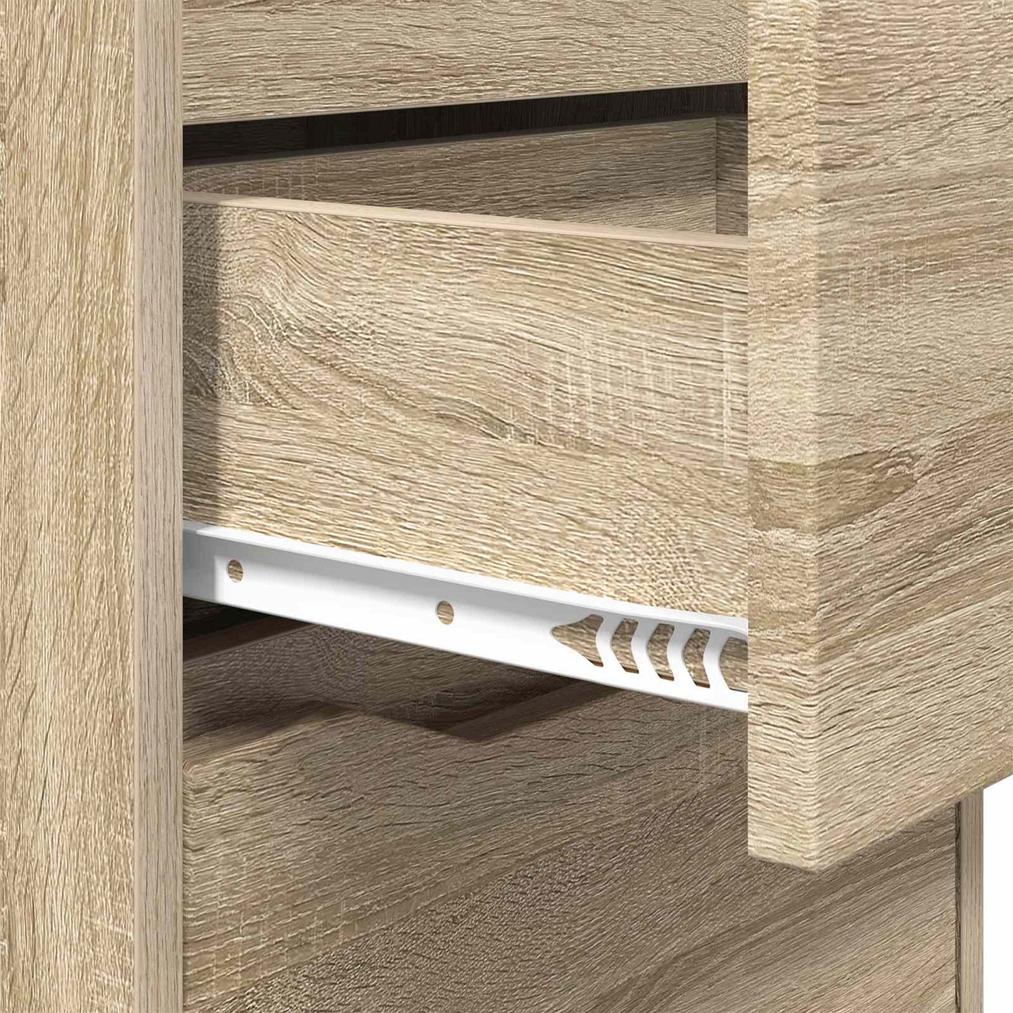 Bedside Table Sonoma Oak 40 x 30 x 467 cm Engineered Wood