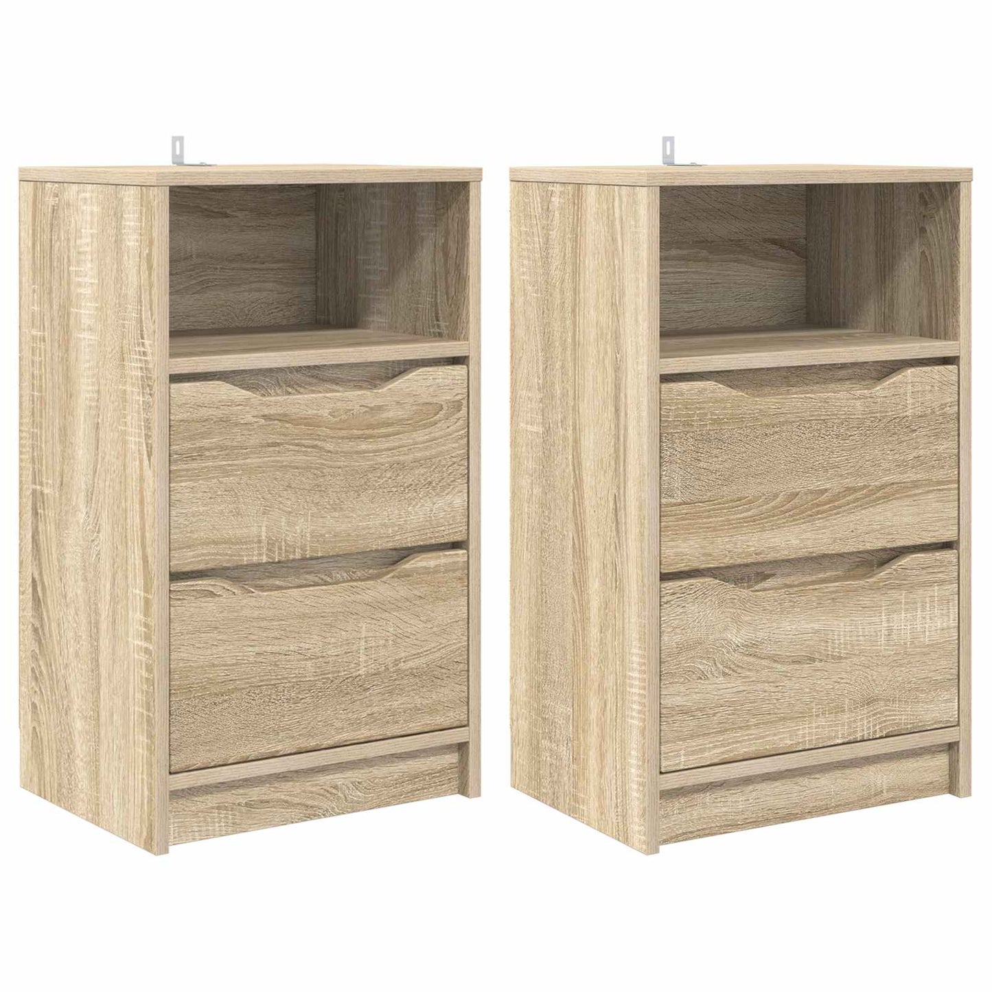 Bedside Tables with Drawer 2 pcs Sonoma Oak 40 x 30 x 467 cm