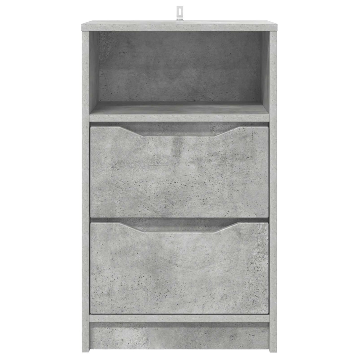 Bedside Table Concrete Grey 40 x 30 x 467 cm Engineered Wood