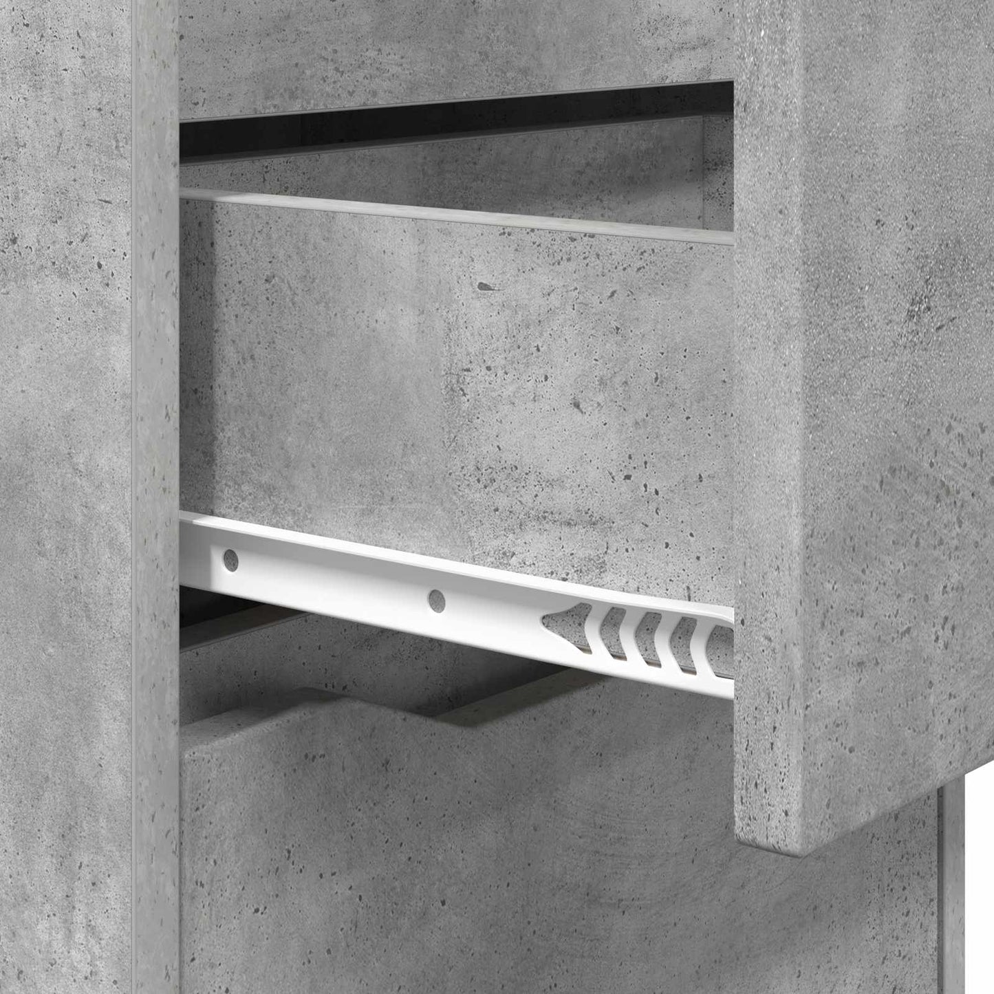 Bedside Tables 2 pcs Concrete Grey 40 x 30 x 467 cm