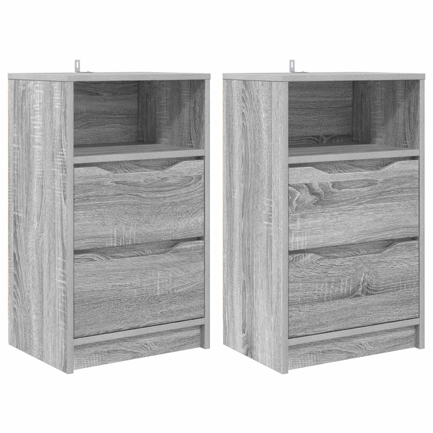 Bedside Tables 2 pcs Grey Sonoma 40 x 30 x 467 cm
