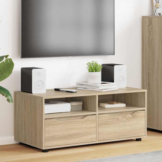 TV Cabinet 100 x 48 x 43 cm Sonoma Oak Engineered Wood