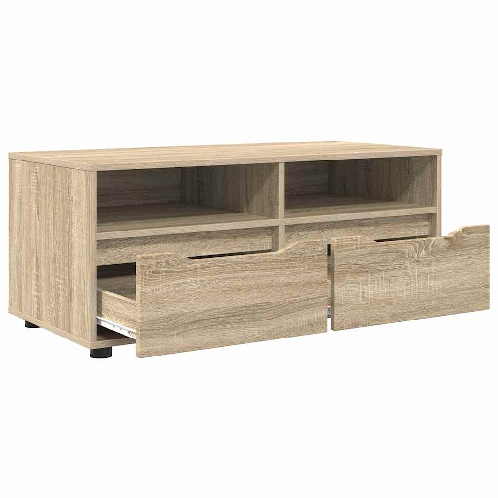 TV Cabinet Sonoma Oak 100 x 48 x 43 cm Engineered Wood