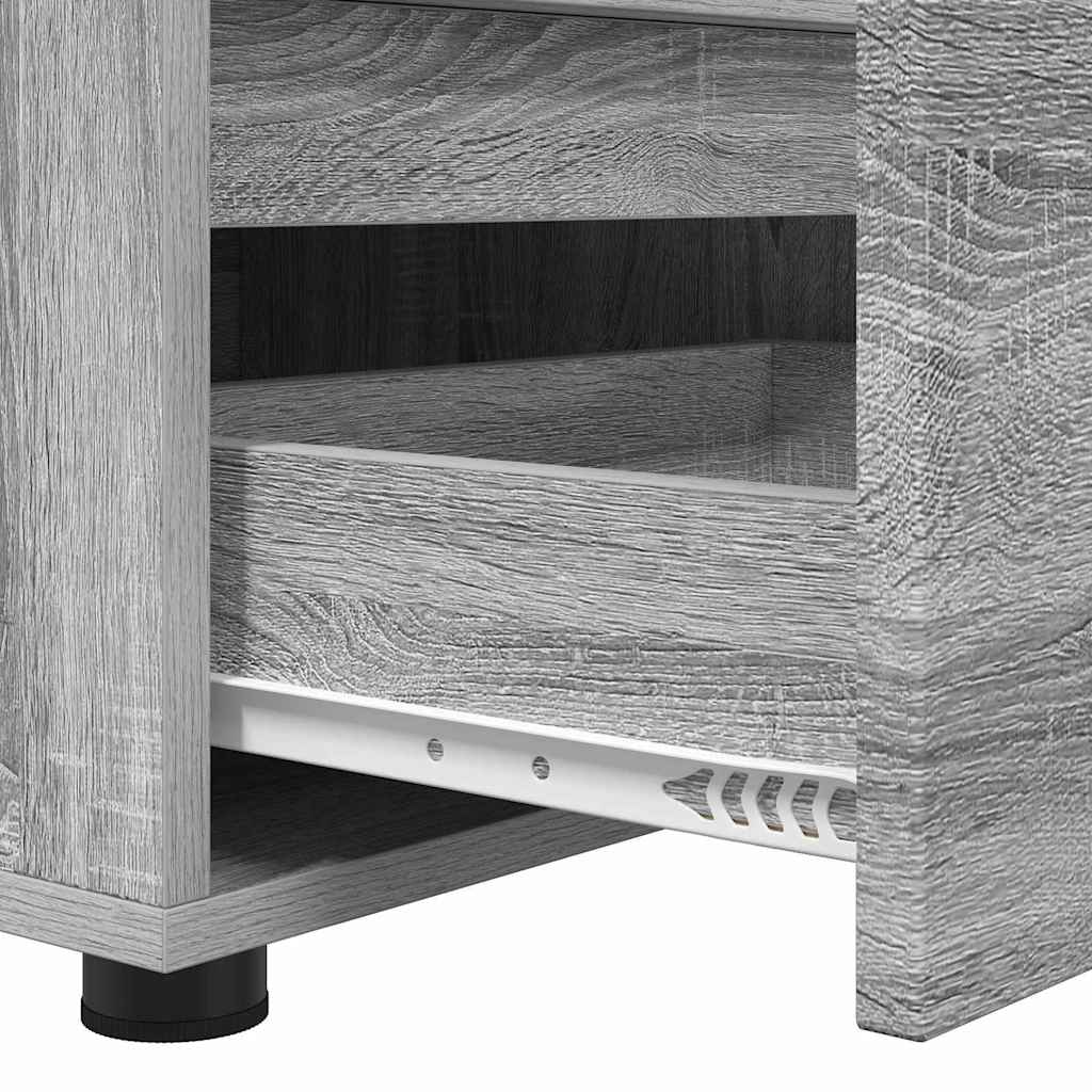 TV Cabinet Grey Sonoma 100 x 48 x 43 cm Engineered Wood