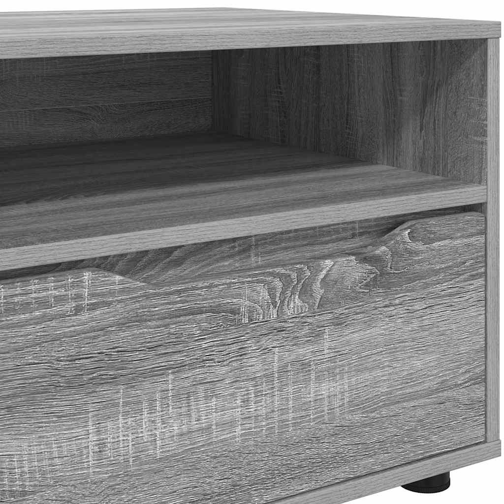 TV Cabinet Grey Sonoma 100 x 48 x 43 cm Engineered Wood
