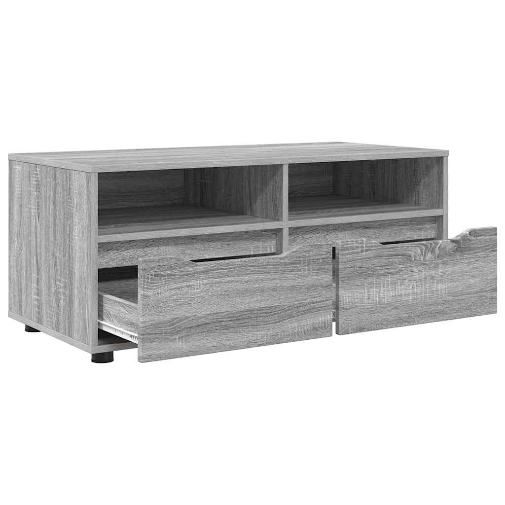 TV Cabinet Grey Sonoma 100 x 48 x 43 cm Engineered Wood