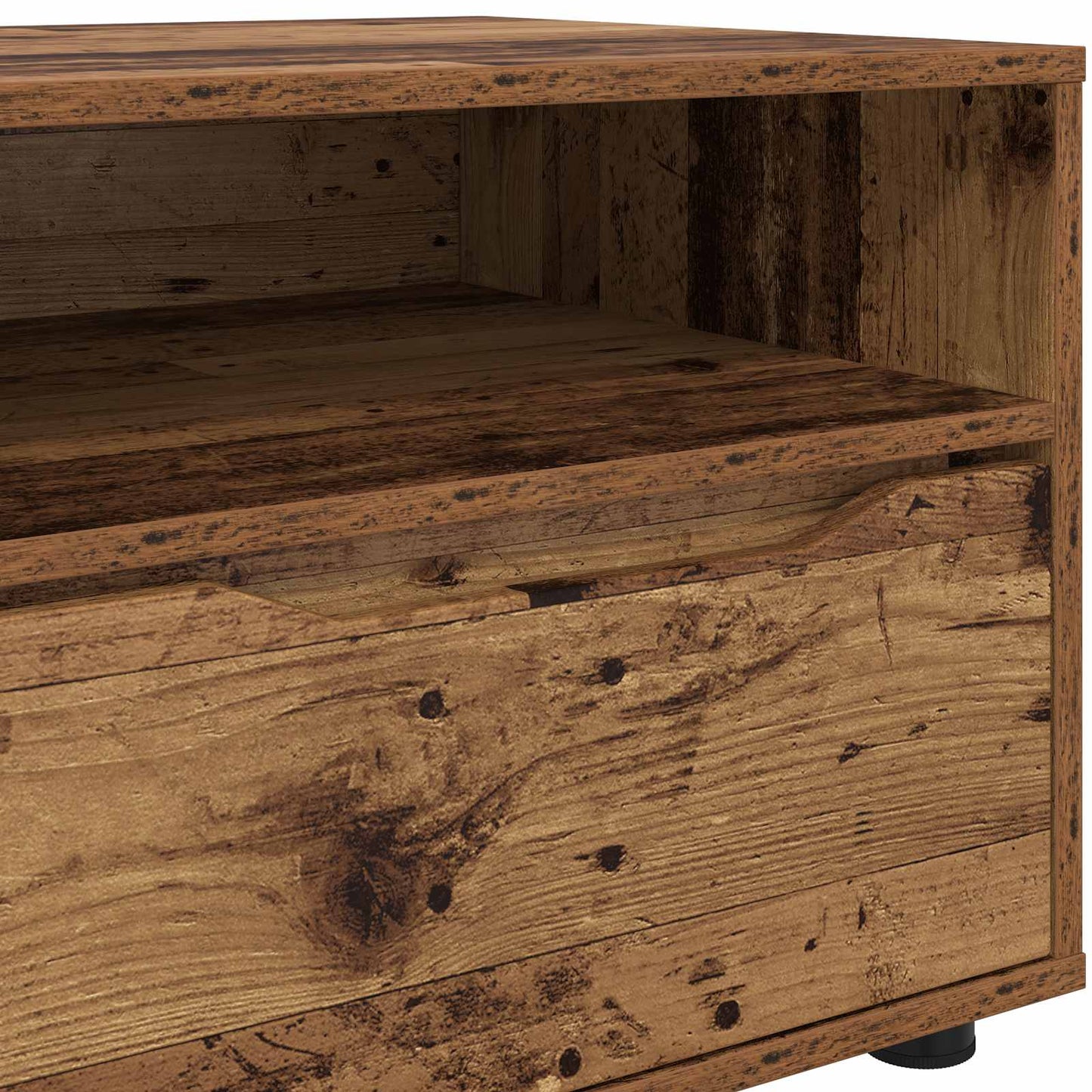TV Cabinet Old Wood 100 x 48 x 43 cm Engineered Wood