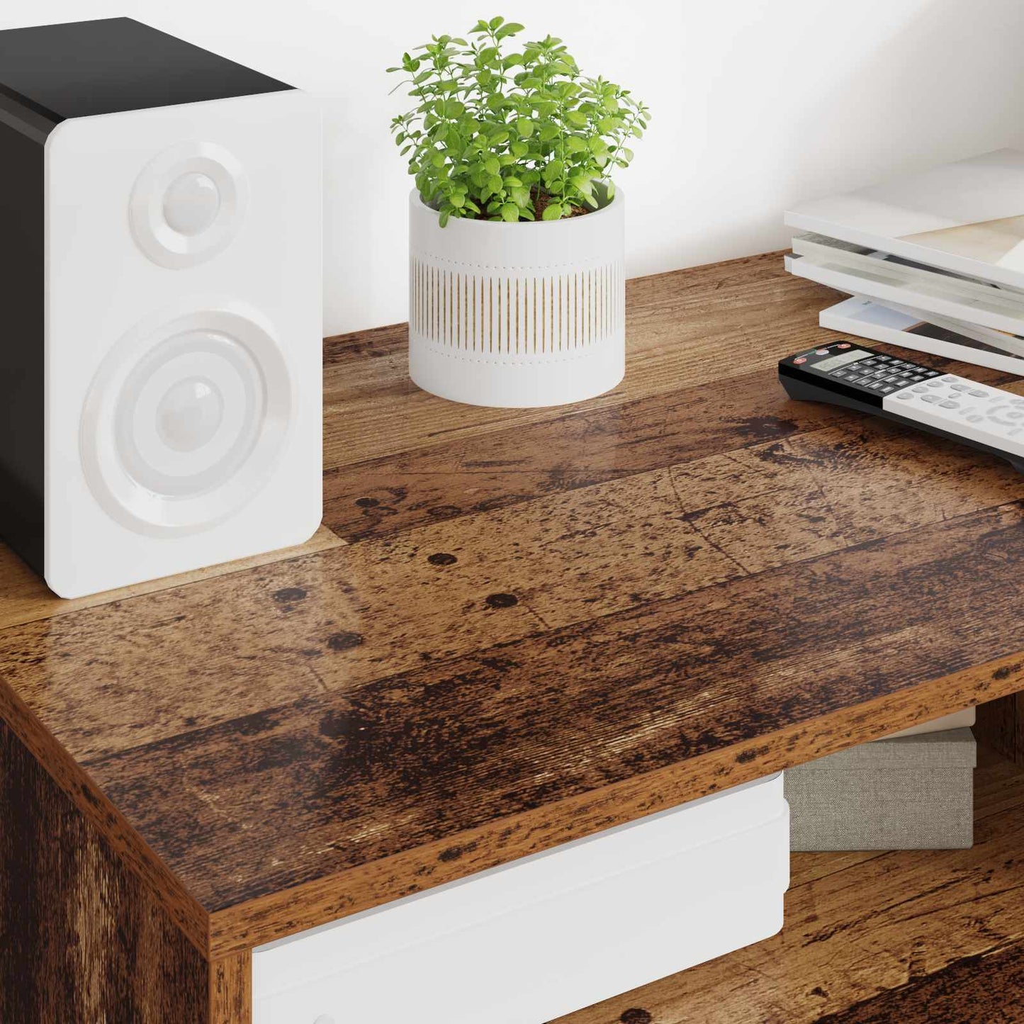 TV Cabinet Old Wood 100 x 48 x 43 cm Engineered Wood