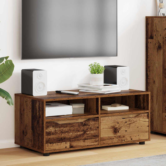 TV Cabinet 100 x 48 x 43 cm Old Wood Engineered Wood