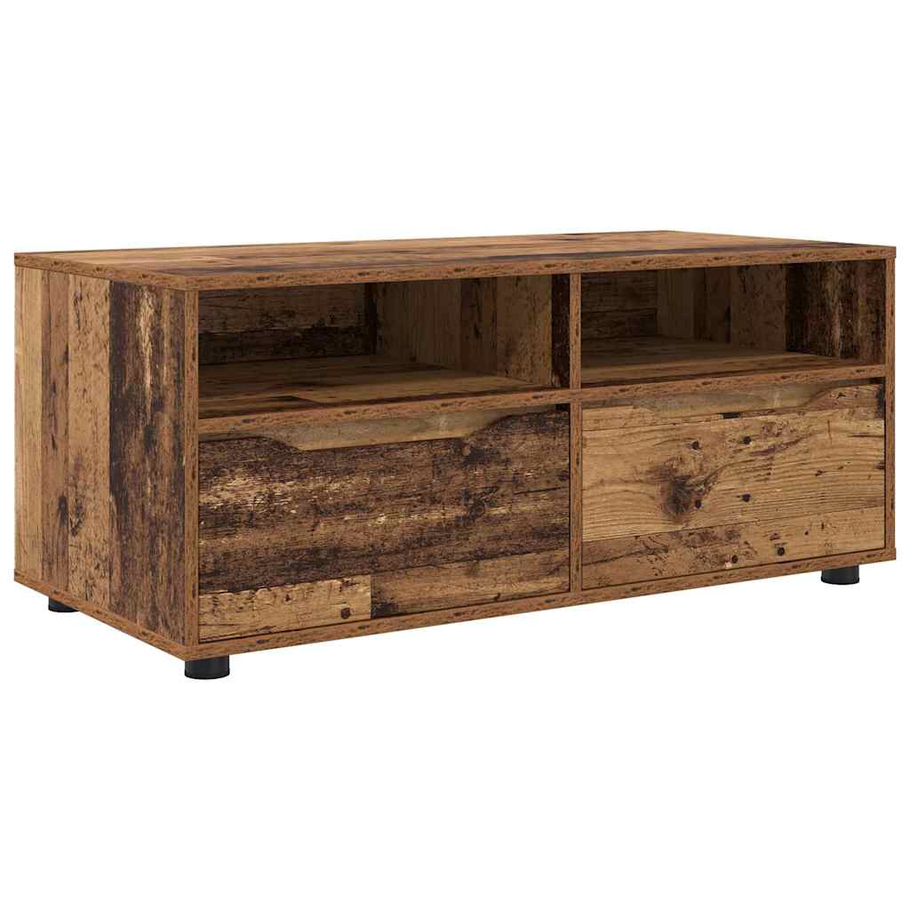 TV Cabinet Old Wood 100 x 48 x 43 cm Engineered Wood