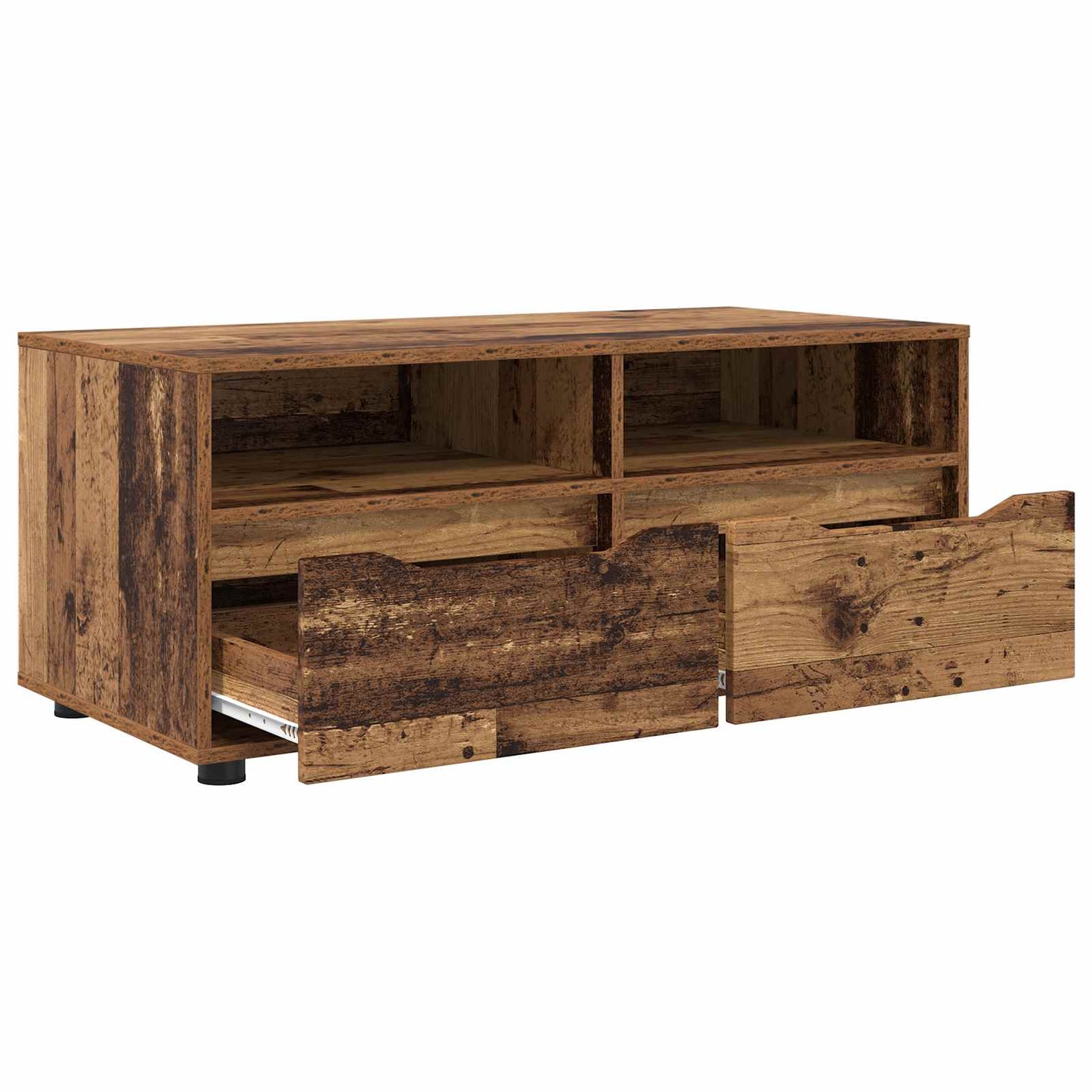 TV Cabinet Old Wood 100 x 48 x 43 cm Engineered Wood