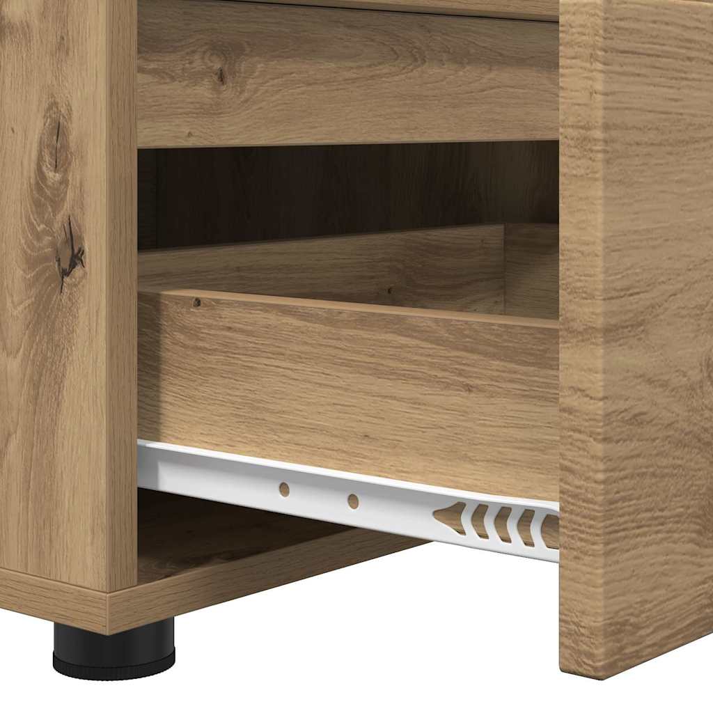 TV Cabinet Artisan Oak 100 x 48 x 43 cm Engineered Wood