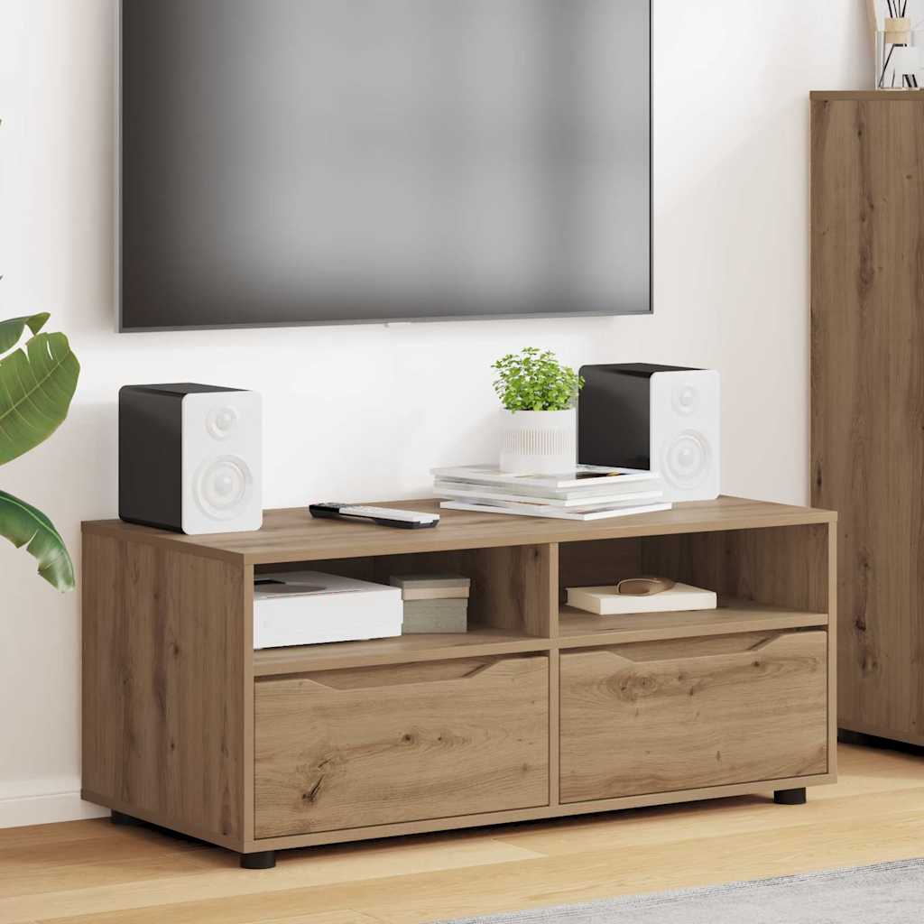 TV Cabinet Artisan Oak 100 x 48 x 43 cm Engineered Wood