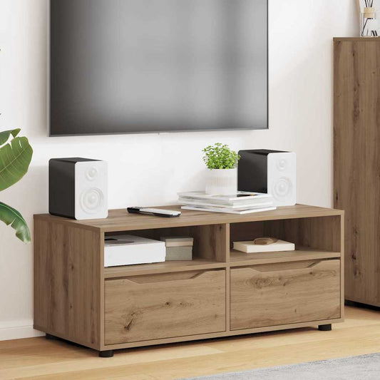 TV Cabinet 100 x 48 x 43 cm Artisan Oak Engineered Wood