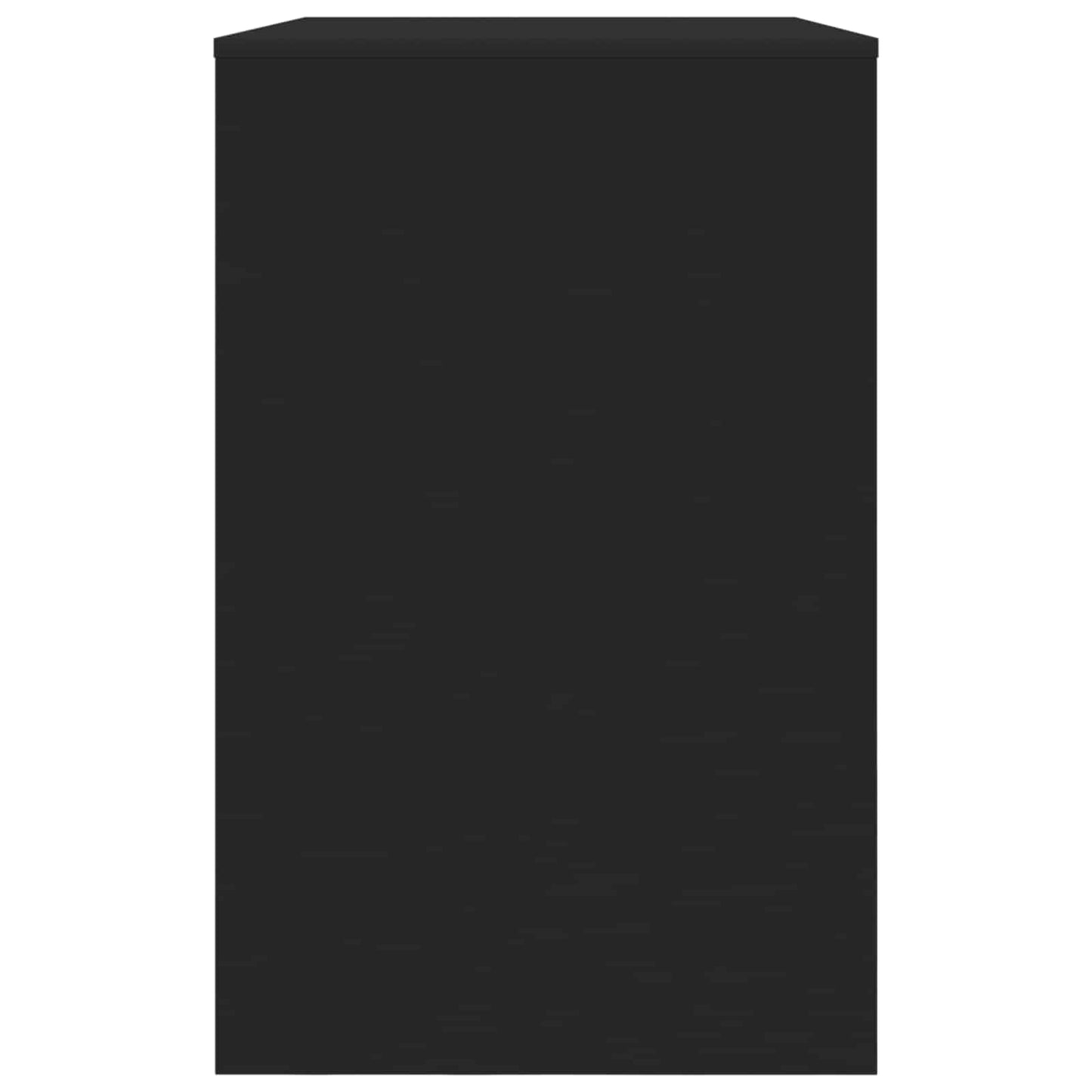Desk with Drawer Black 100 x 50 x 78 cm Engineered Wood