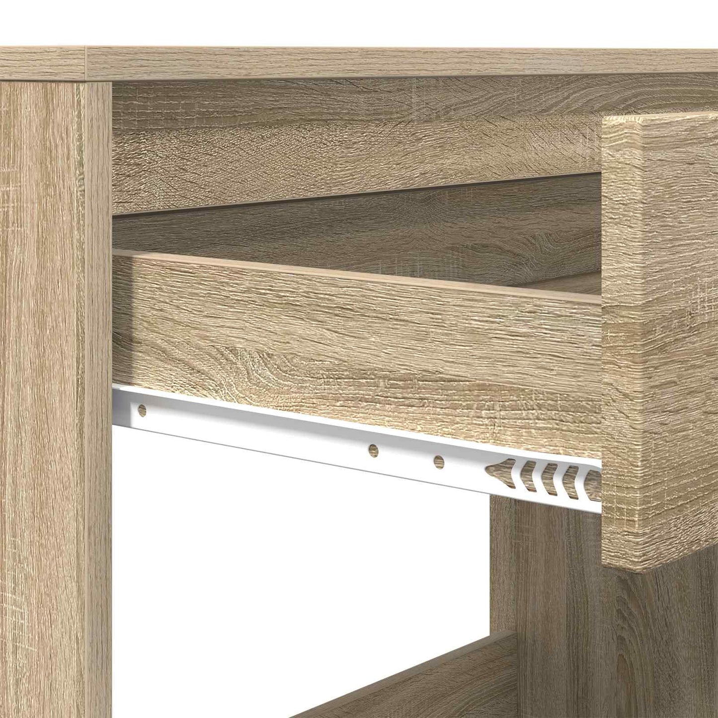 Desk with Drawer Sonoma Oak 100 x 50 x 78 cm Engineered Wood