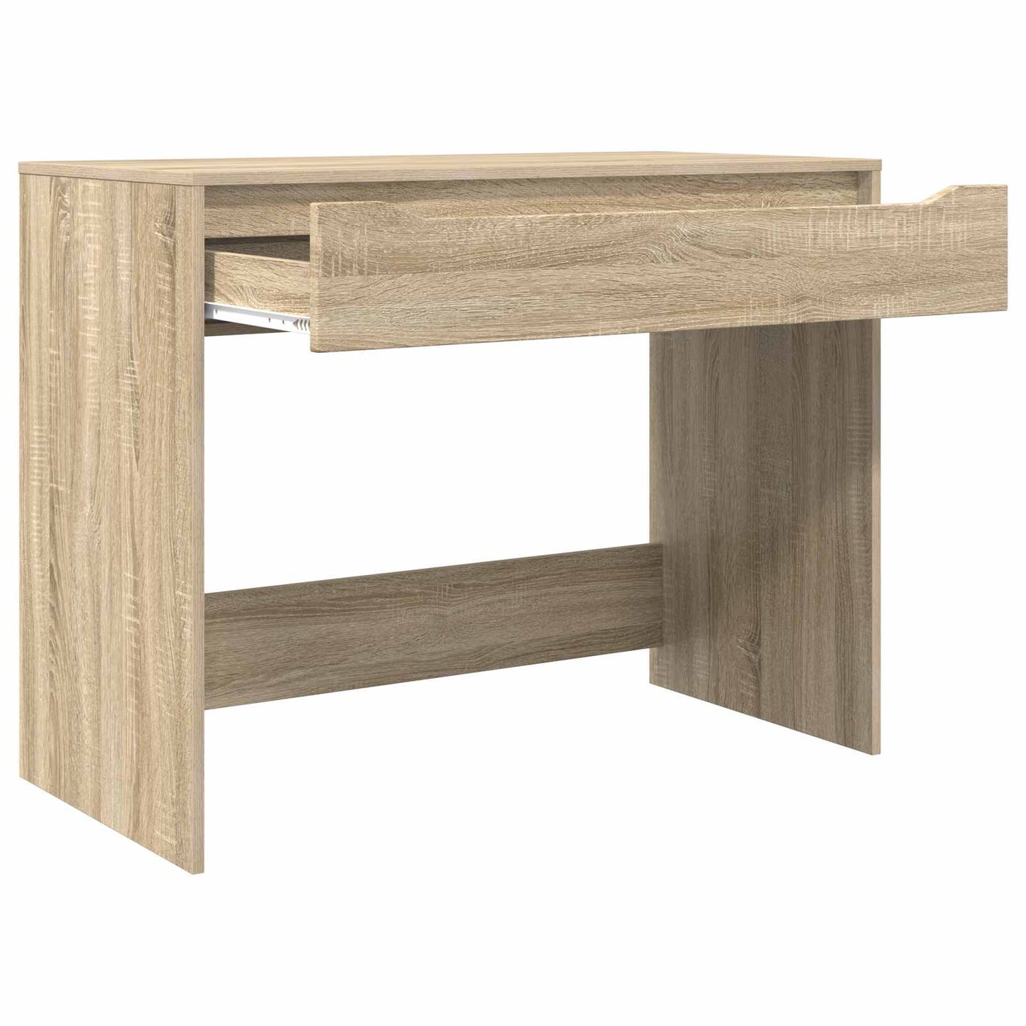 Desk with Drawer Sonoma Oak 100 x 50 x 78 cm Engineered Wood