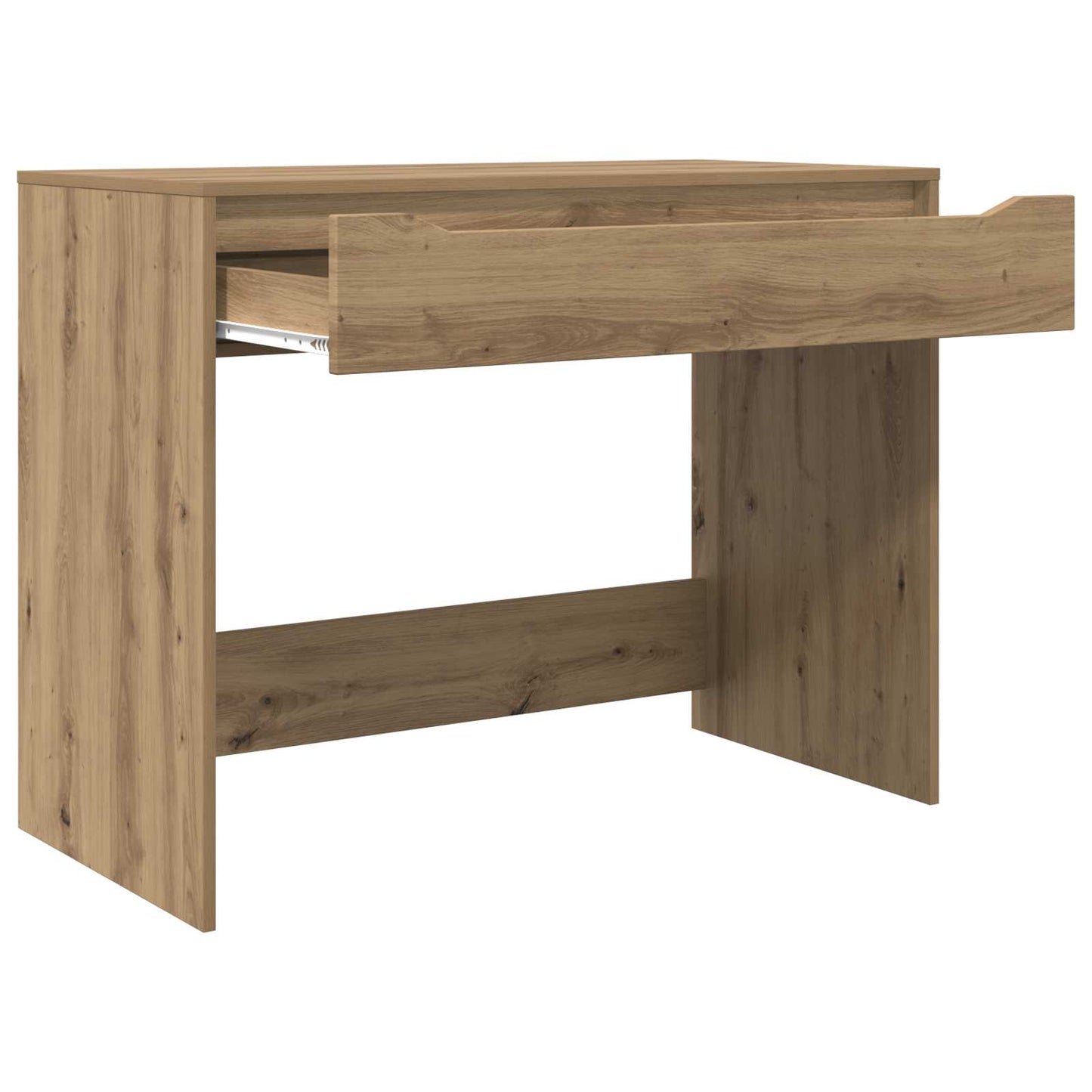 Desk with Drawer Artisan Oak Engineered Wood 100 x 50 x 78 cm
