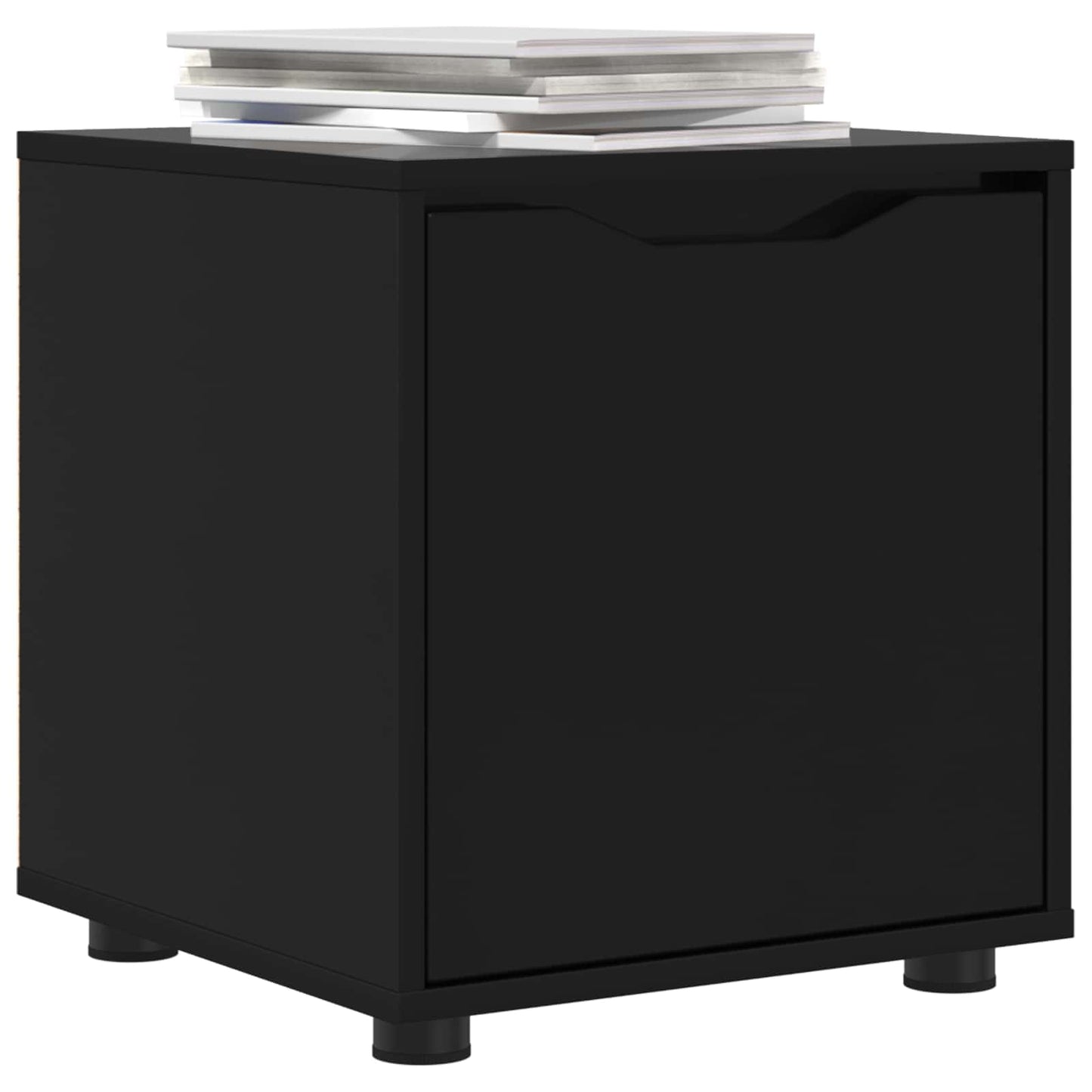 Bathroom Cabinet Black 40.5 x 40 x 44 cm Engineered Wood