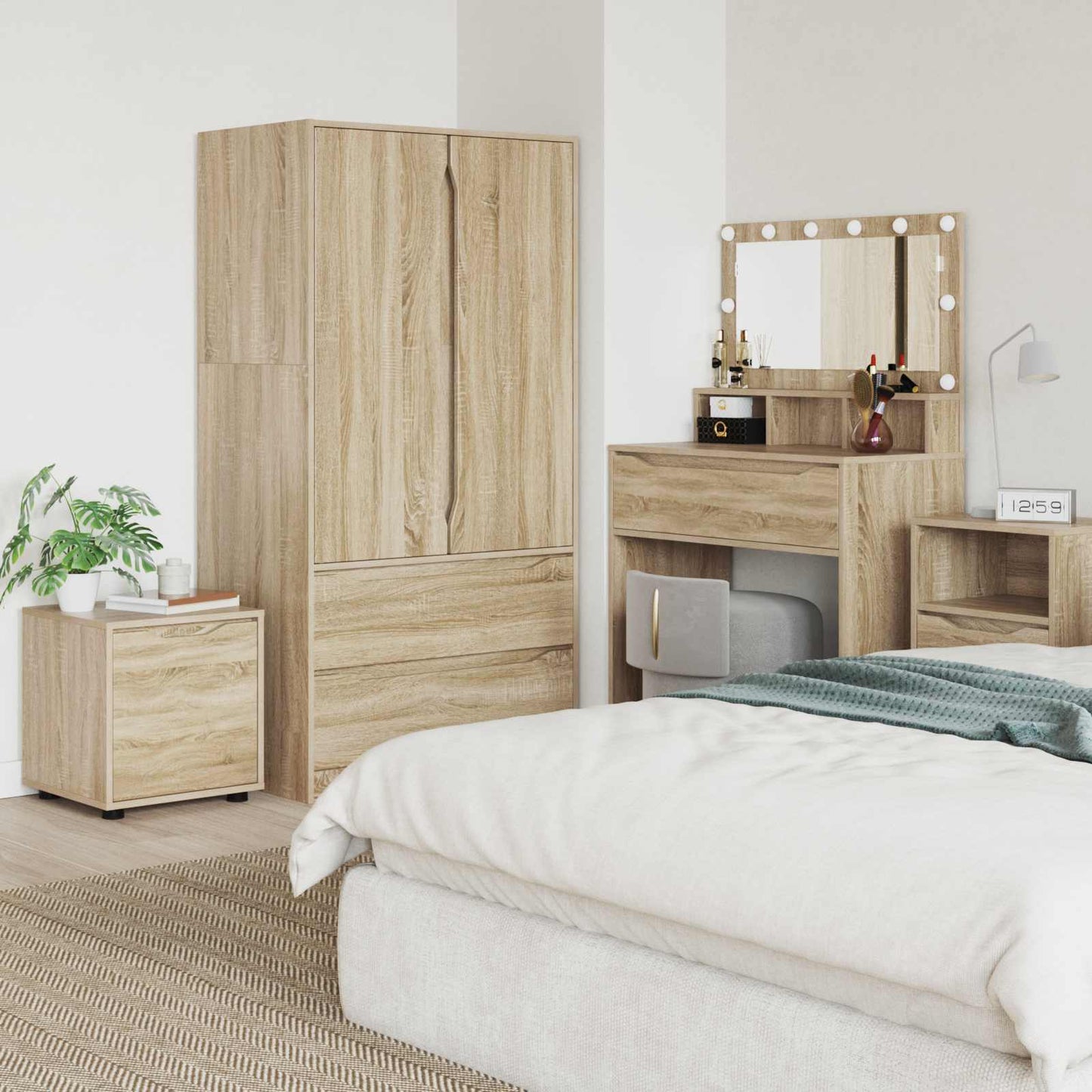 Bathroom Cabinet Sonoma Oak 40.5 x 40 x 44 cm Engineered Wood