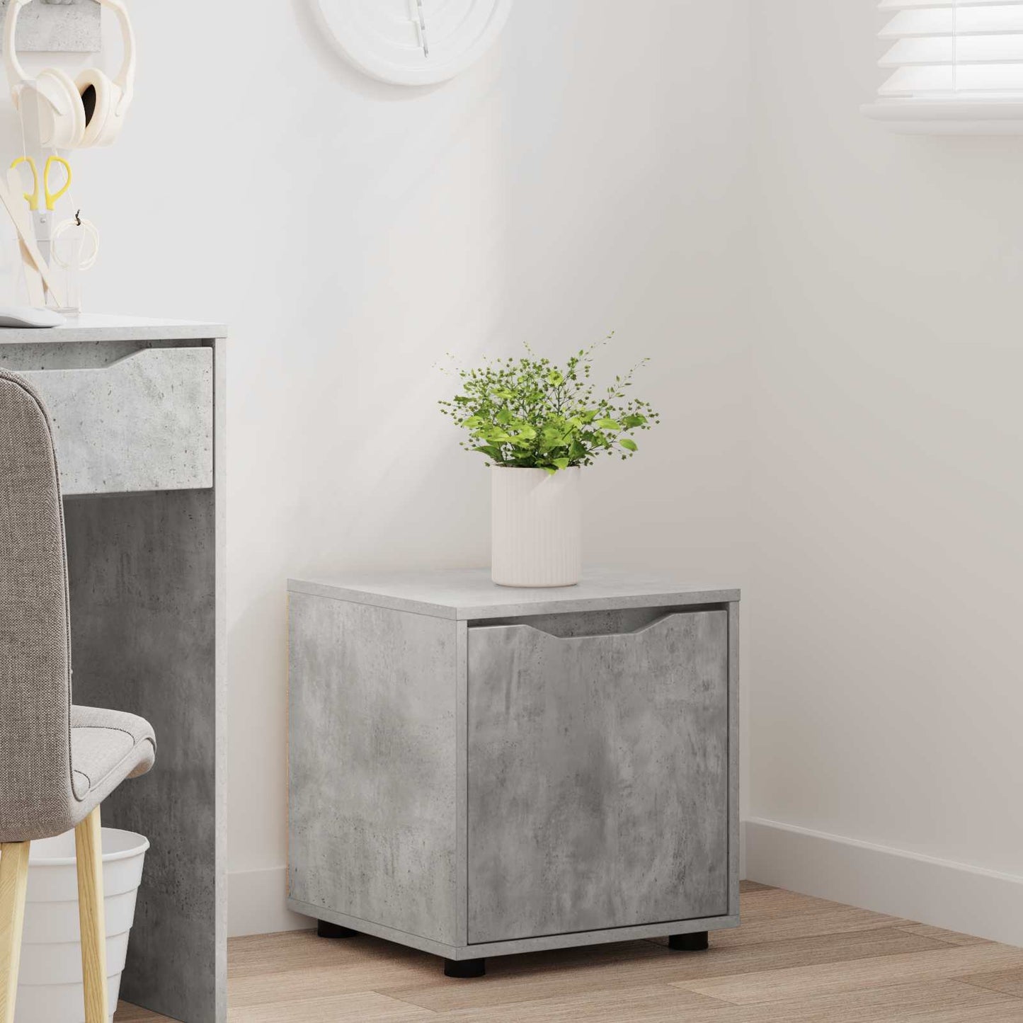 Bathroom Cabinet Concrete Grey 40.5 x 40 x 44 cm