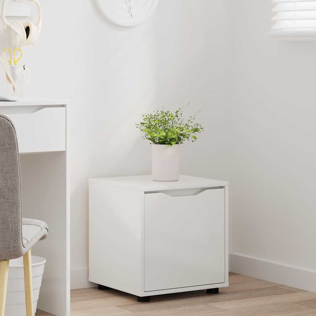 Bathroom Cabinet High Gloss White 40.5 x 40 x 44 cm