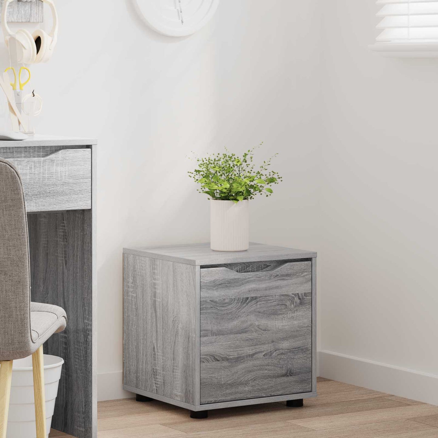 Bathroom Cabinet Grey Sonoma 40.5 x 40 x 44 cm Engineered Wood