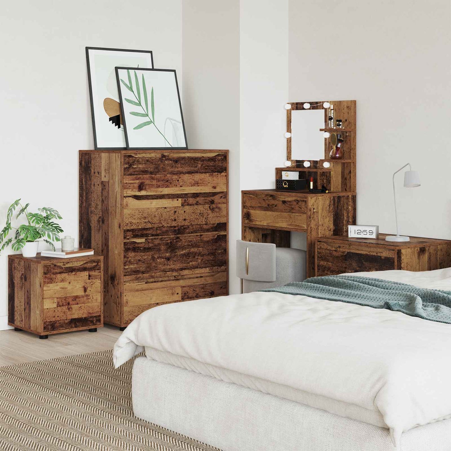Bathroom Cabinet Old Wood 40.5 x 40 x 44 cm Engineered Wood