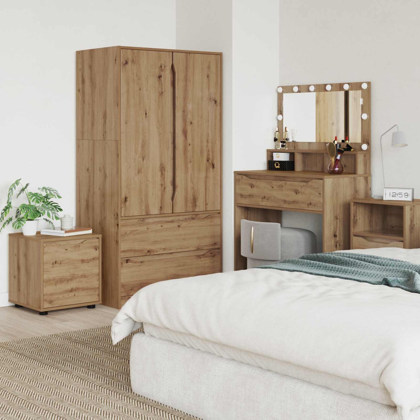 Bathroom Cabinet Artisan Oak 40.5 x 40 x 44 cm Engineered Wood