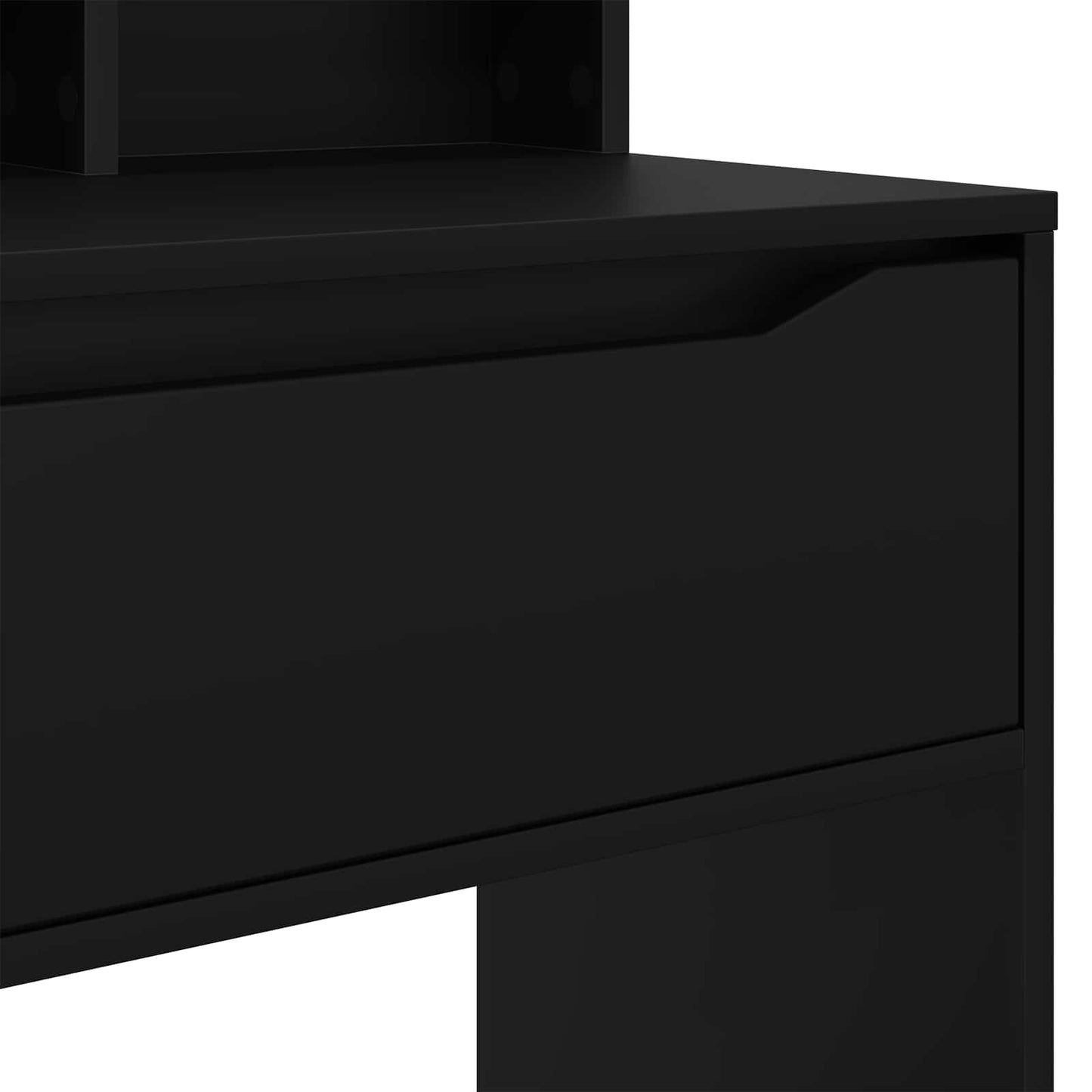 Bedroom Dressing Tables with Drawer Black 80 x 39.6 x 135 cm