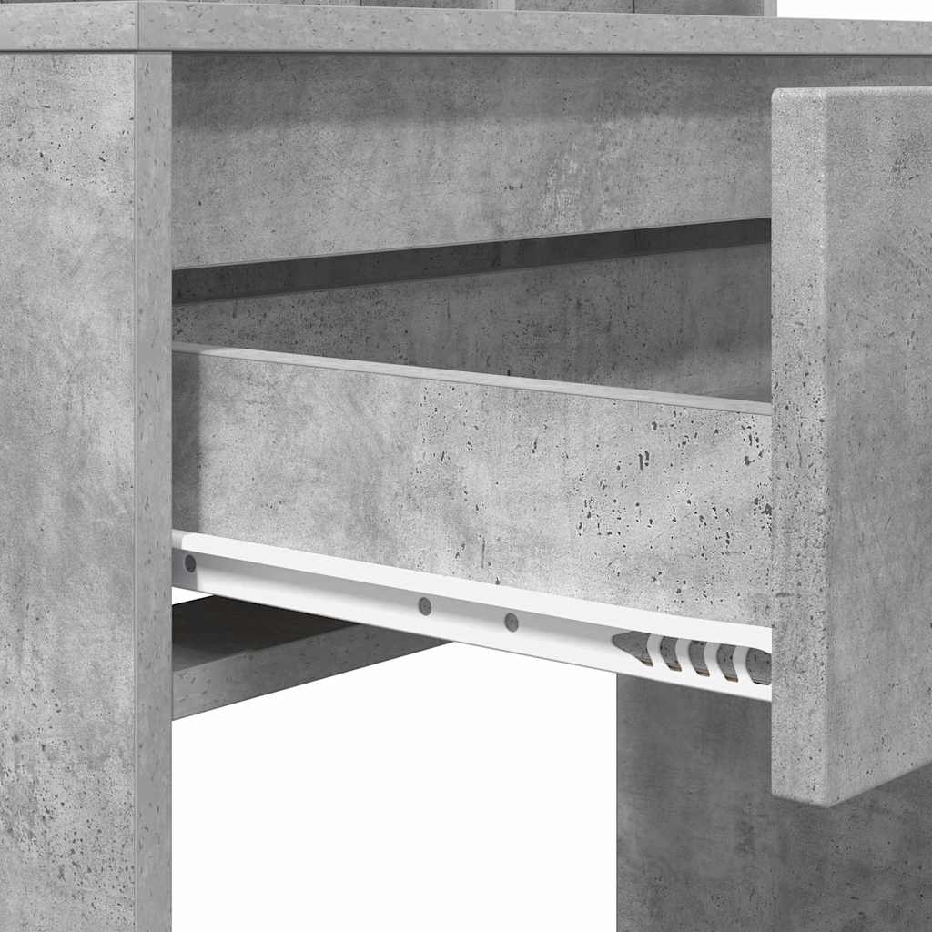 Bedroom Dressing Tables Concrete Grey 80 x 39.6 x 135 cm
